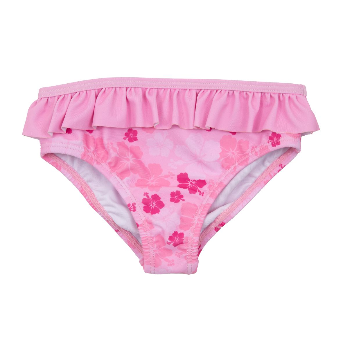 Costume mutandina bimba rosa con frill - Mawi