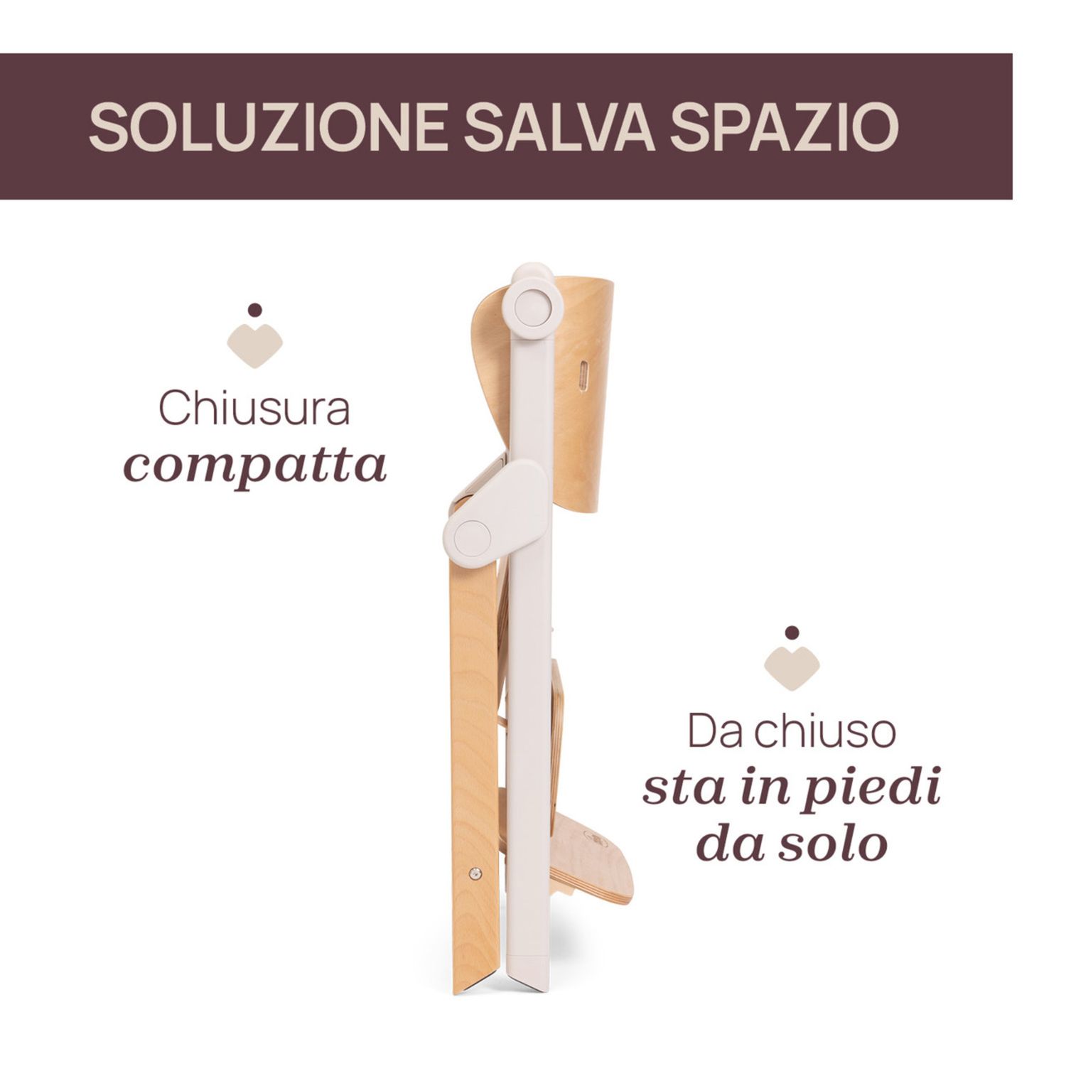 Sedia evolutiva meraviglia fossil - chicco - Chicco