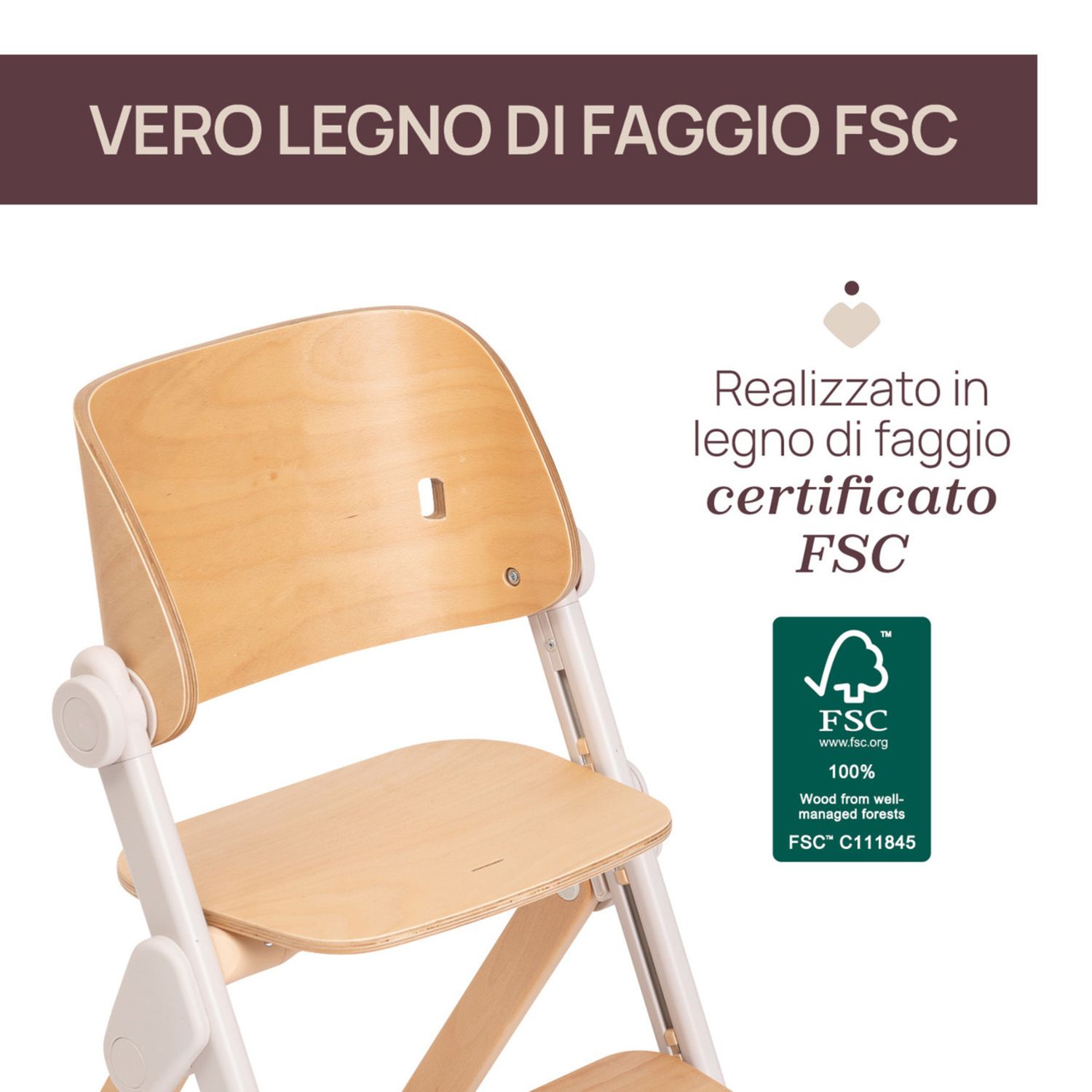 Sedia evolutiva meraviglia fossil - chicco - Chicco