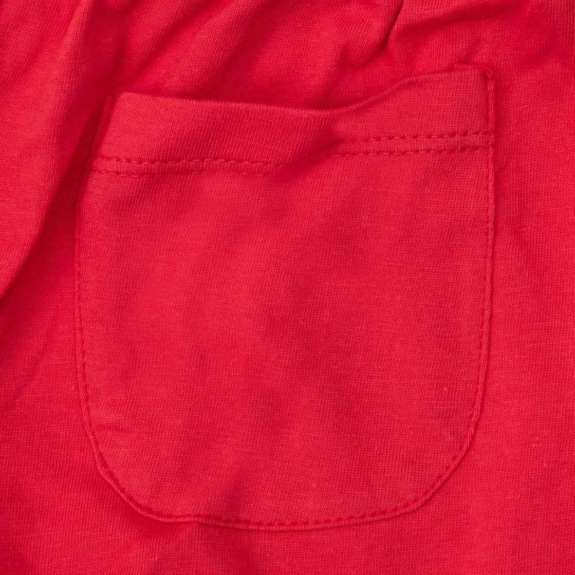 Set t-shirt + pantaloncino bianco/rosso shark - Mawi