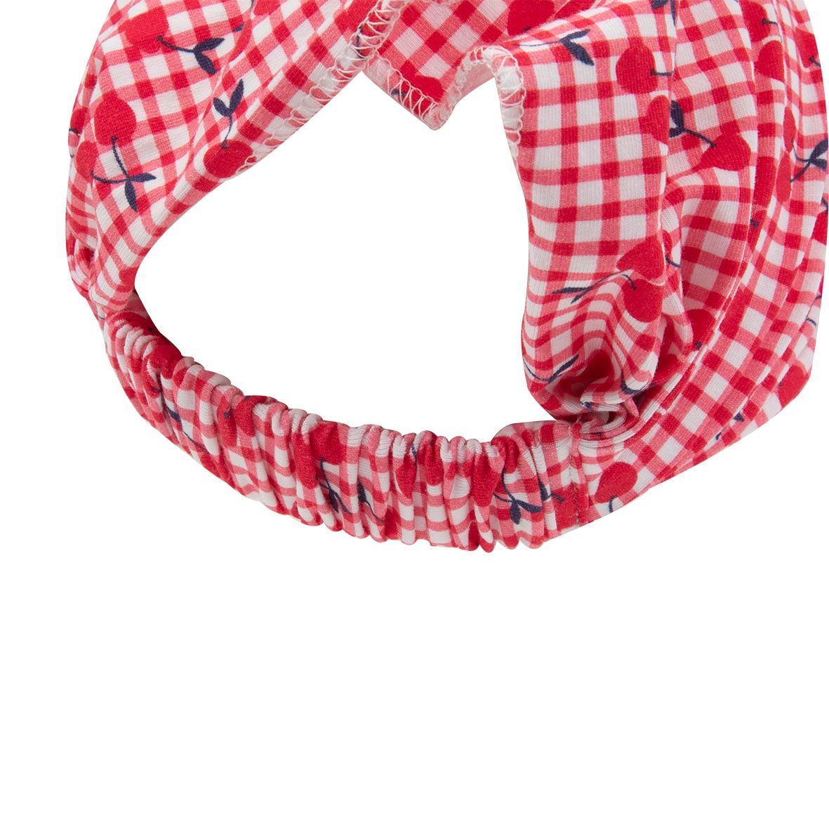 Bandana jersey bimba rossa stampata - Mawi