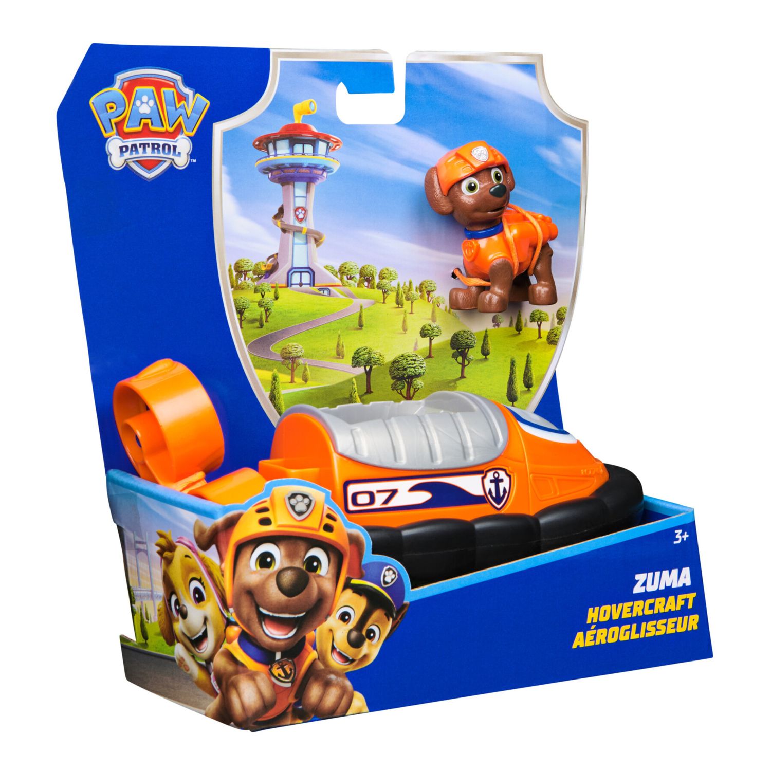 Paw patrol, aeroscafo di zuma – giocattolo veicolo aeronautico di zuma - Paw Patrol