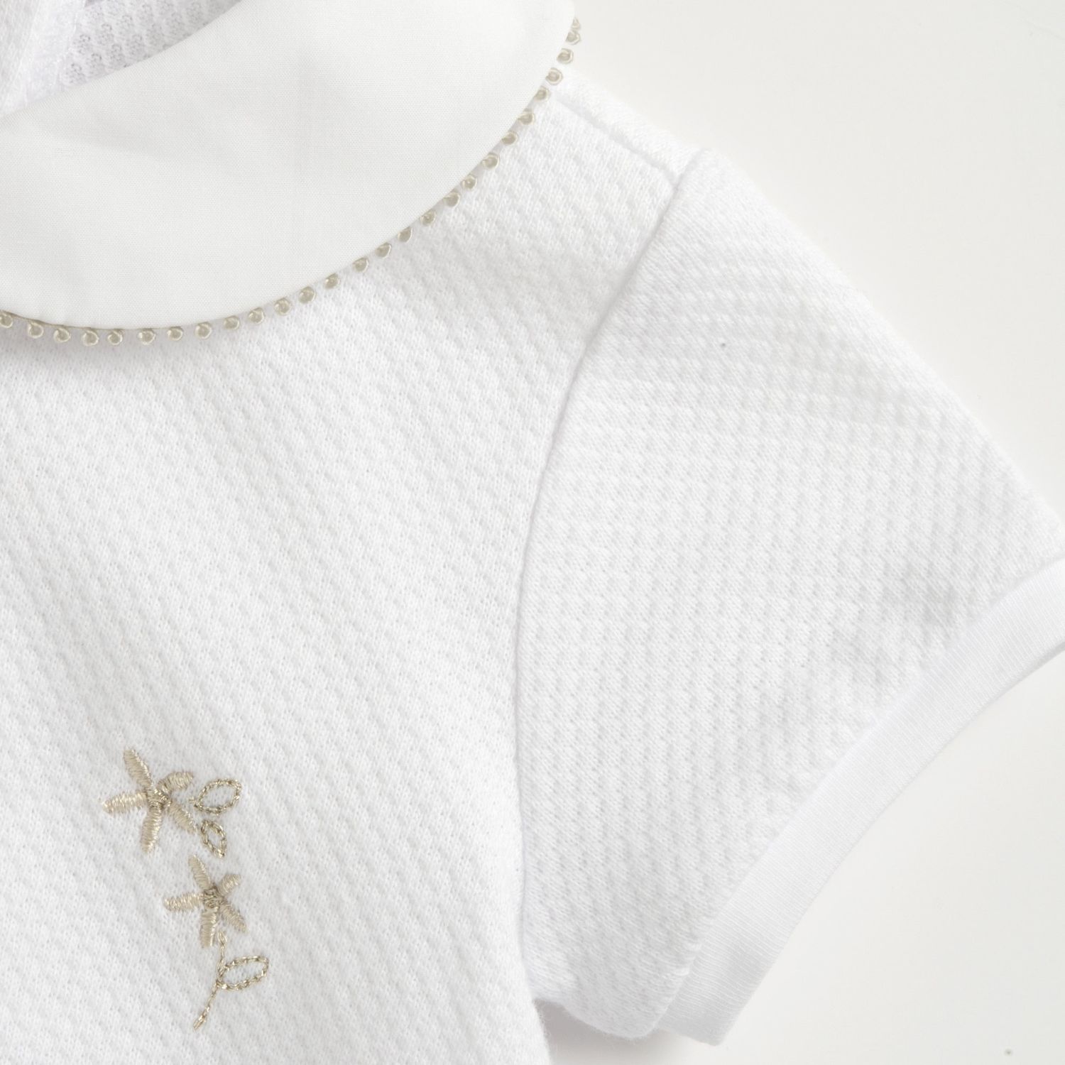 Pagliaccetto elegante, in cotone, apertura sulla schiena e a patello - Chicco