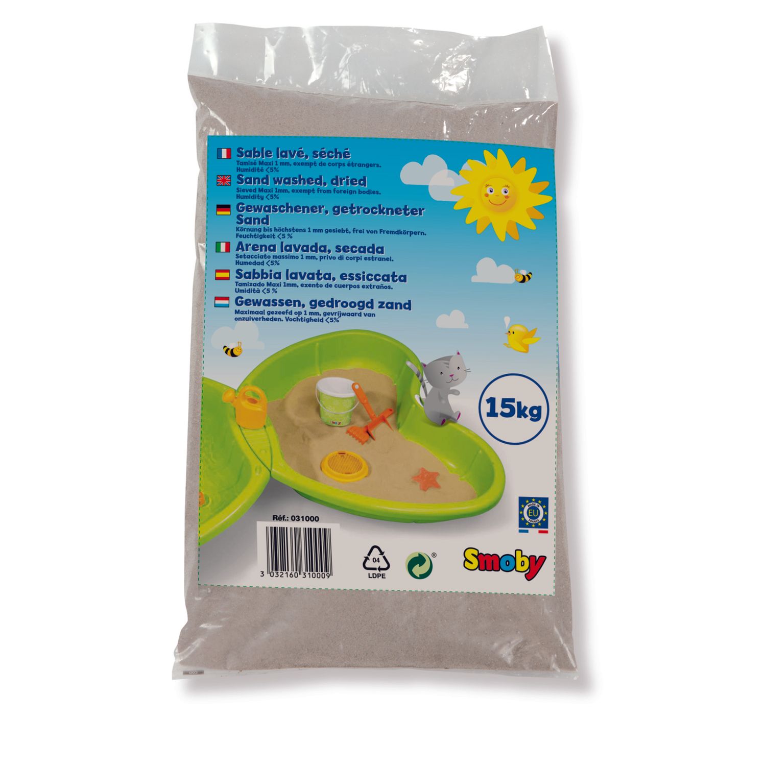 Sacchetto sabbia 15kg - smoby - Smoby