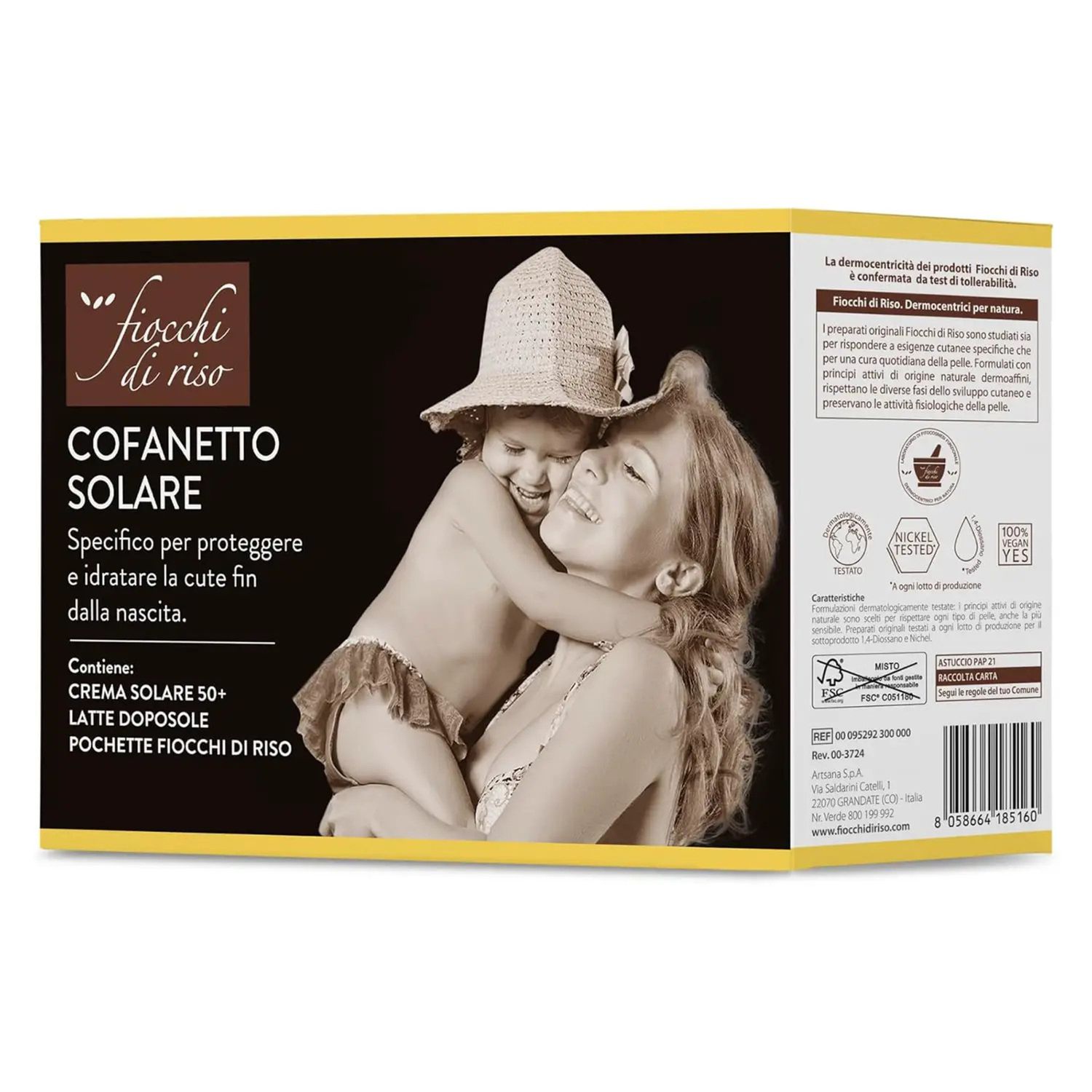Cofanetto solare - fiocchi di riso - Fiocchi di Riso