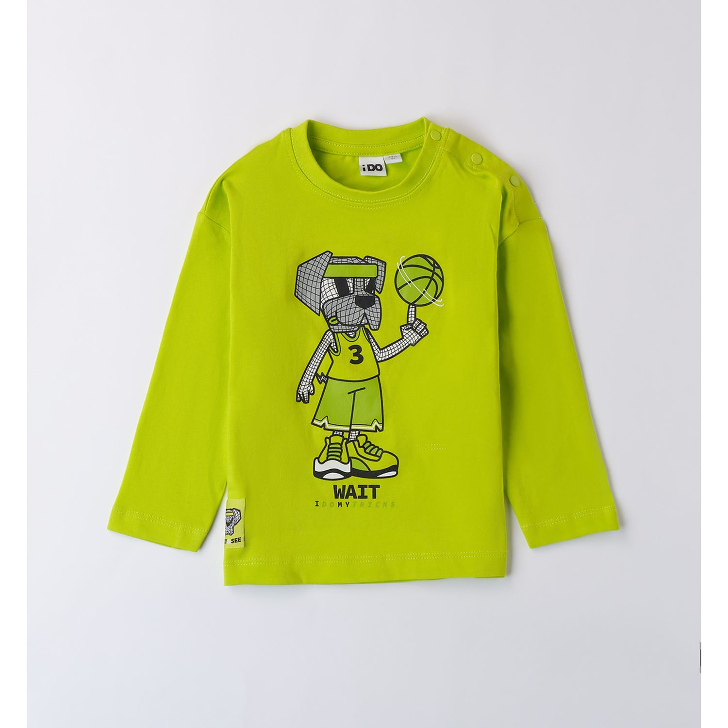 Girocollo ml fluo con cane - IDO