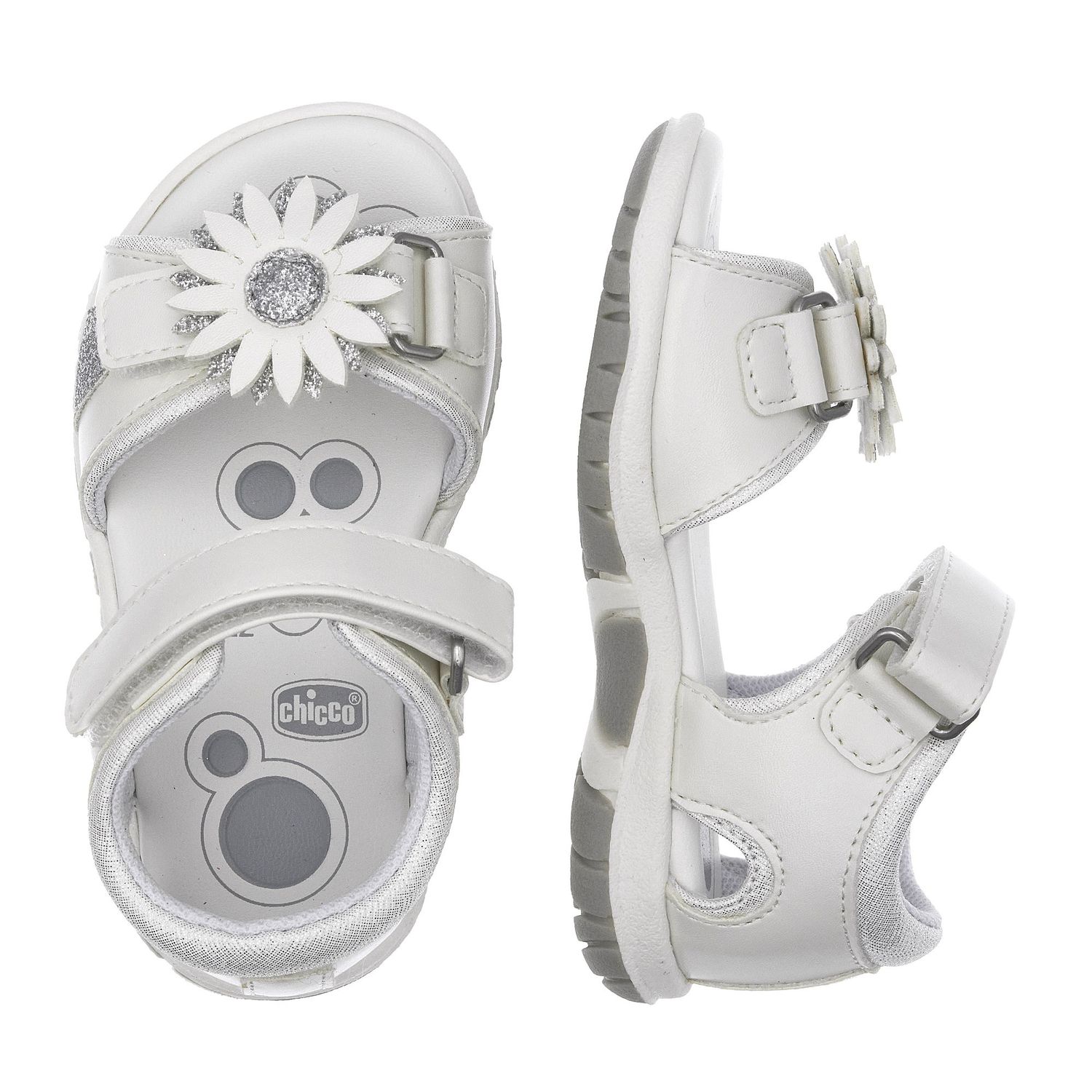 Sandalo bimba con doppio strappo - Chicco