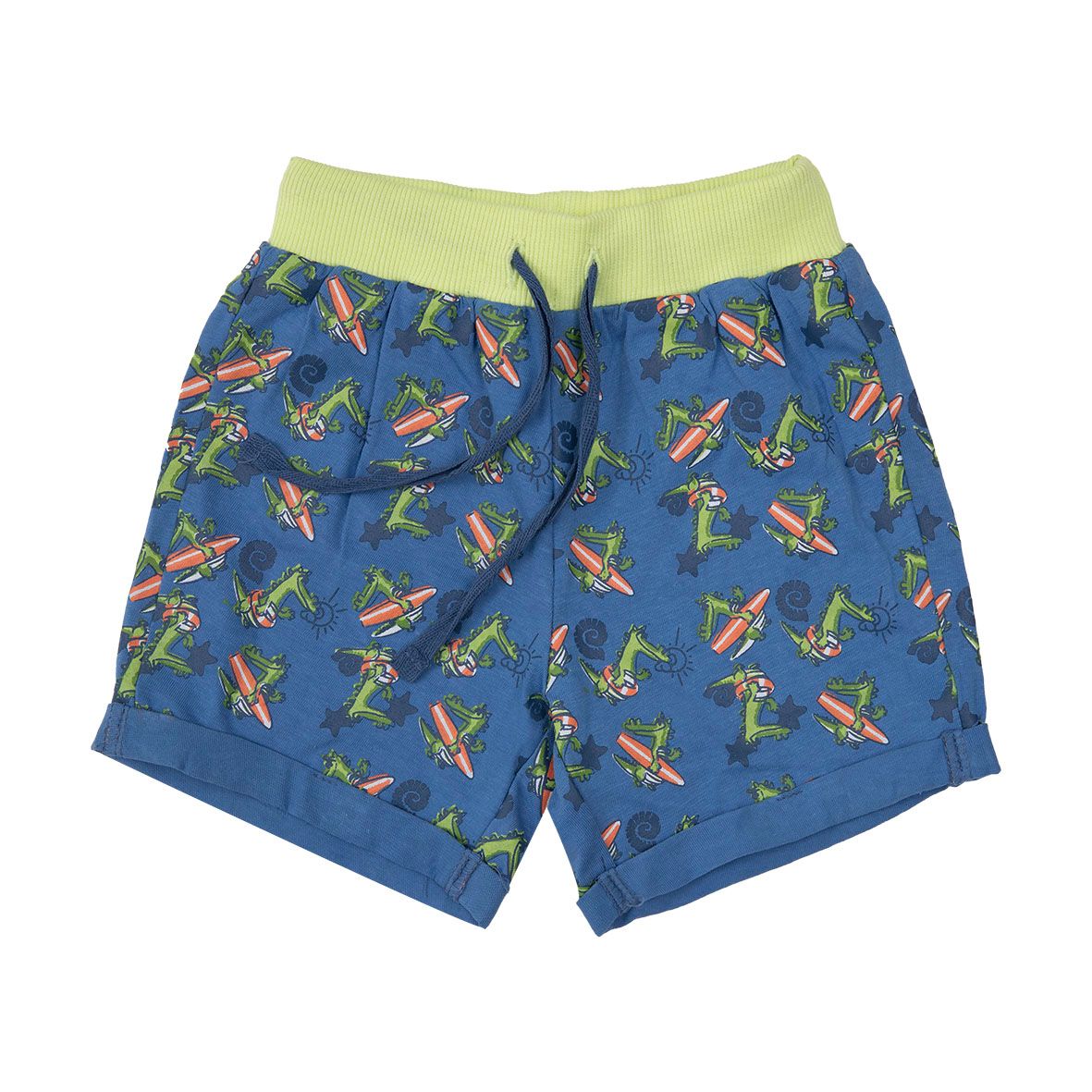 Pantaloncino jersey bimbo blue stampato - Mawi