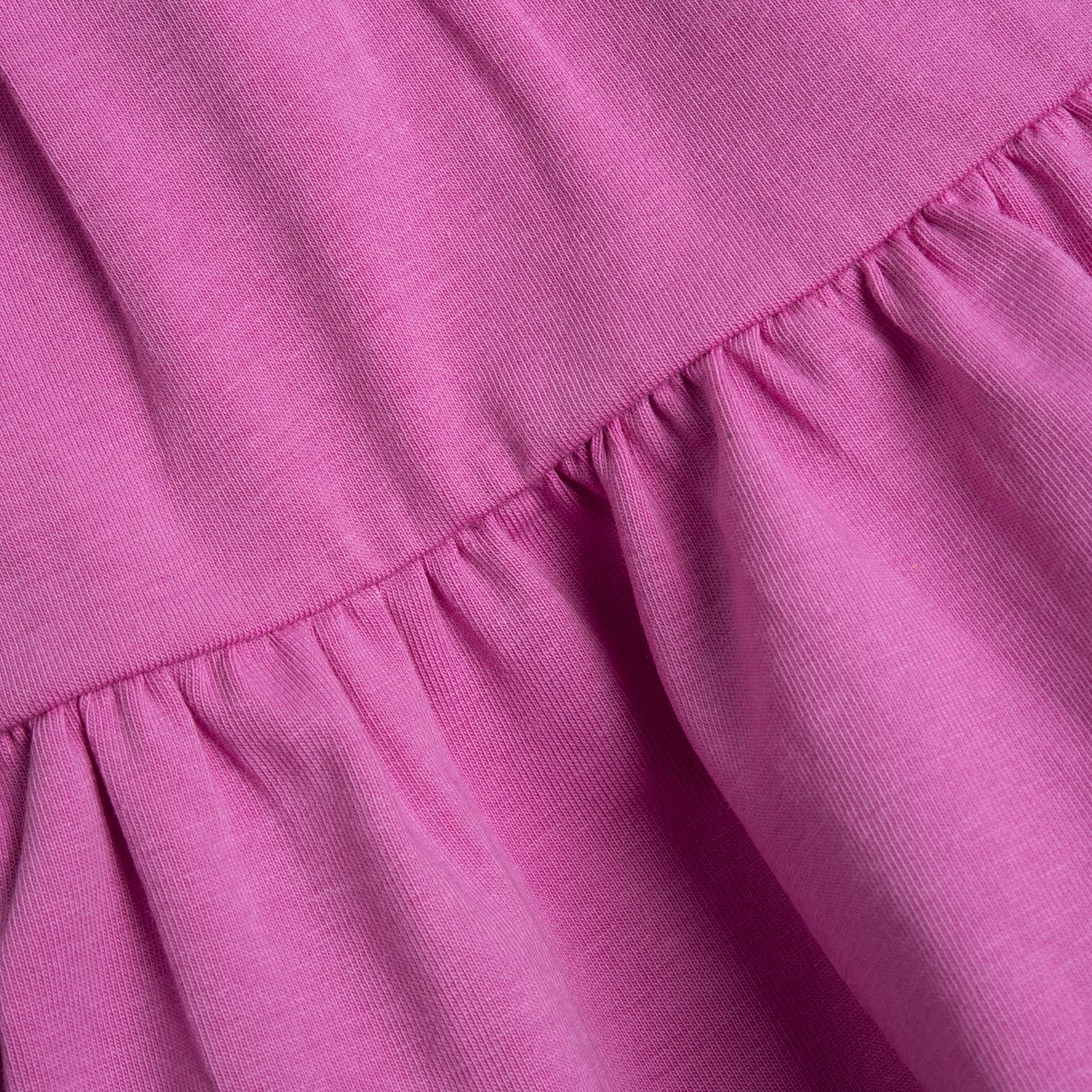 Vestito a maniche corte rosa, in cotone - Chicco