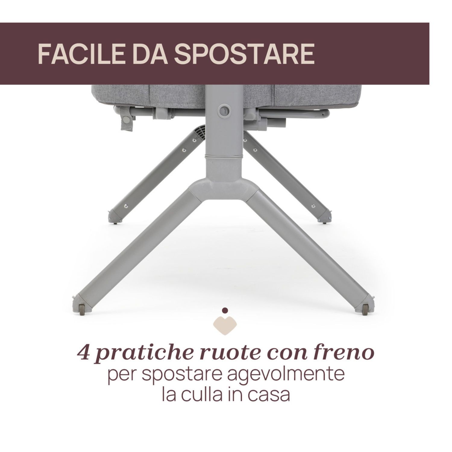Culla next2me armonia steel - chicco - Chicco