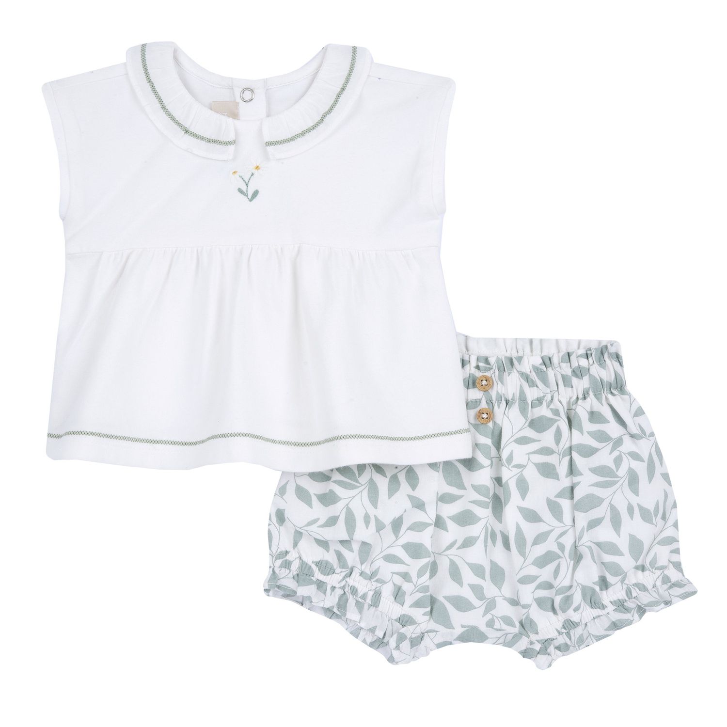 Completo maglietta e pantaloncini, in cotone - Chicco