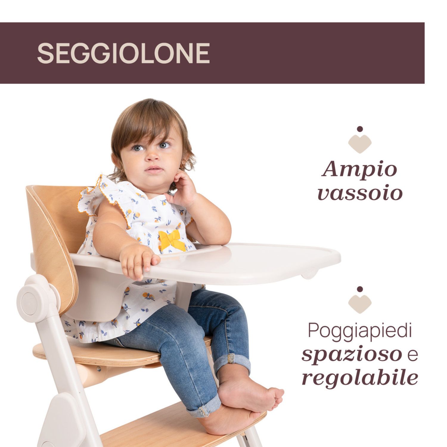 Sedia evolutiva meraviglia fossil - chicco - Chicco