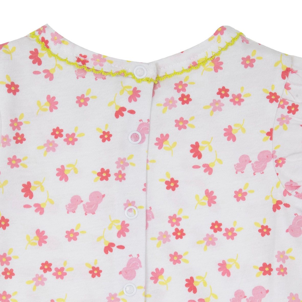 Pagliaccetto jersey bimba fiorellini - Mawi