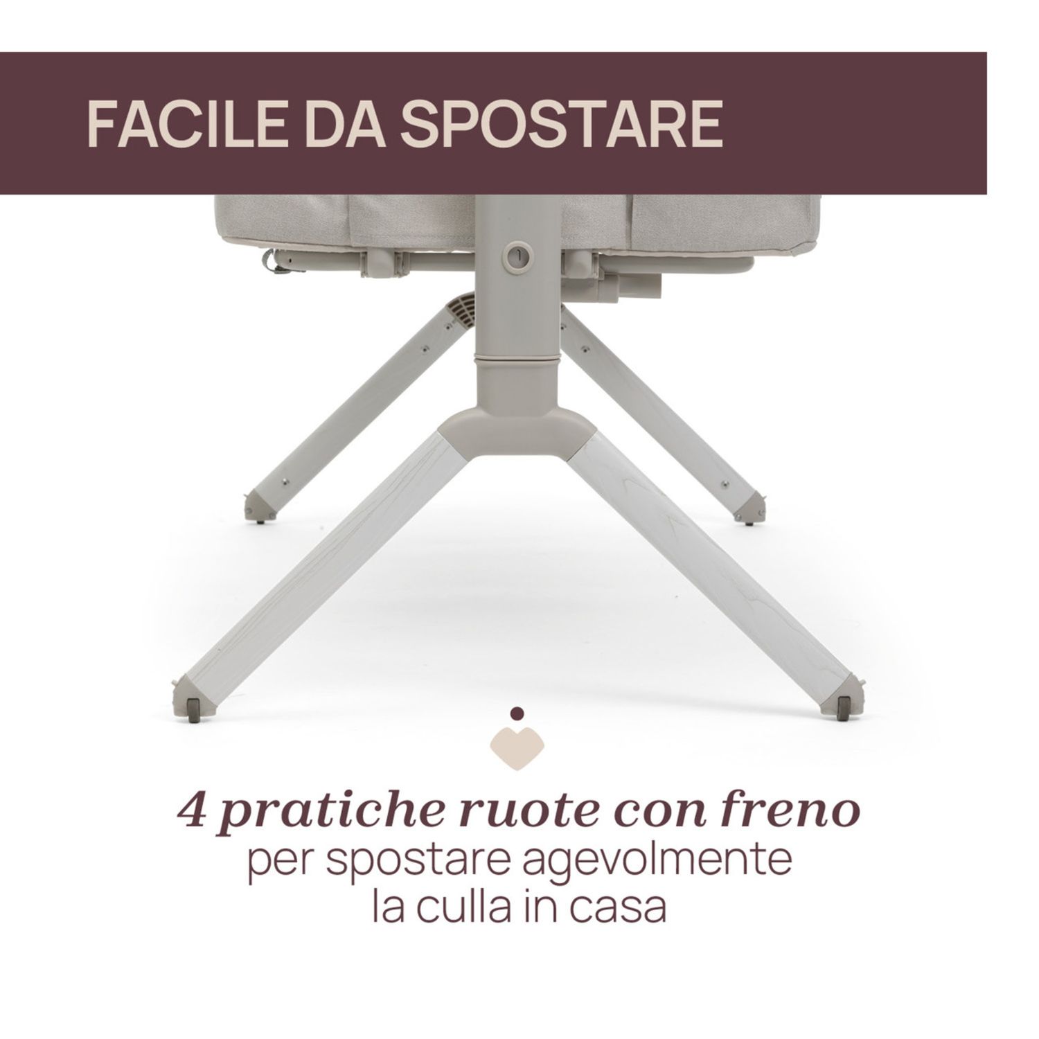 Culla next2me armonia motherpearl - chicco - Chicco