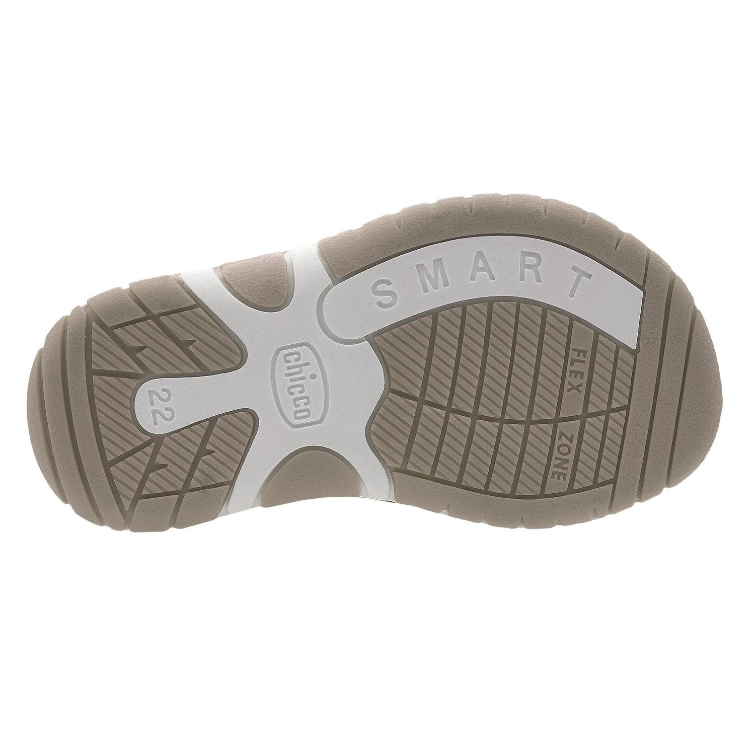 Sandalo bimbo con doppio strappo, chiuso dietro - Chicco