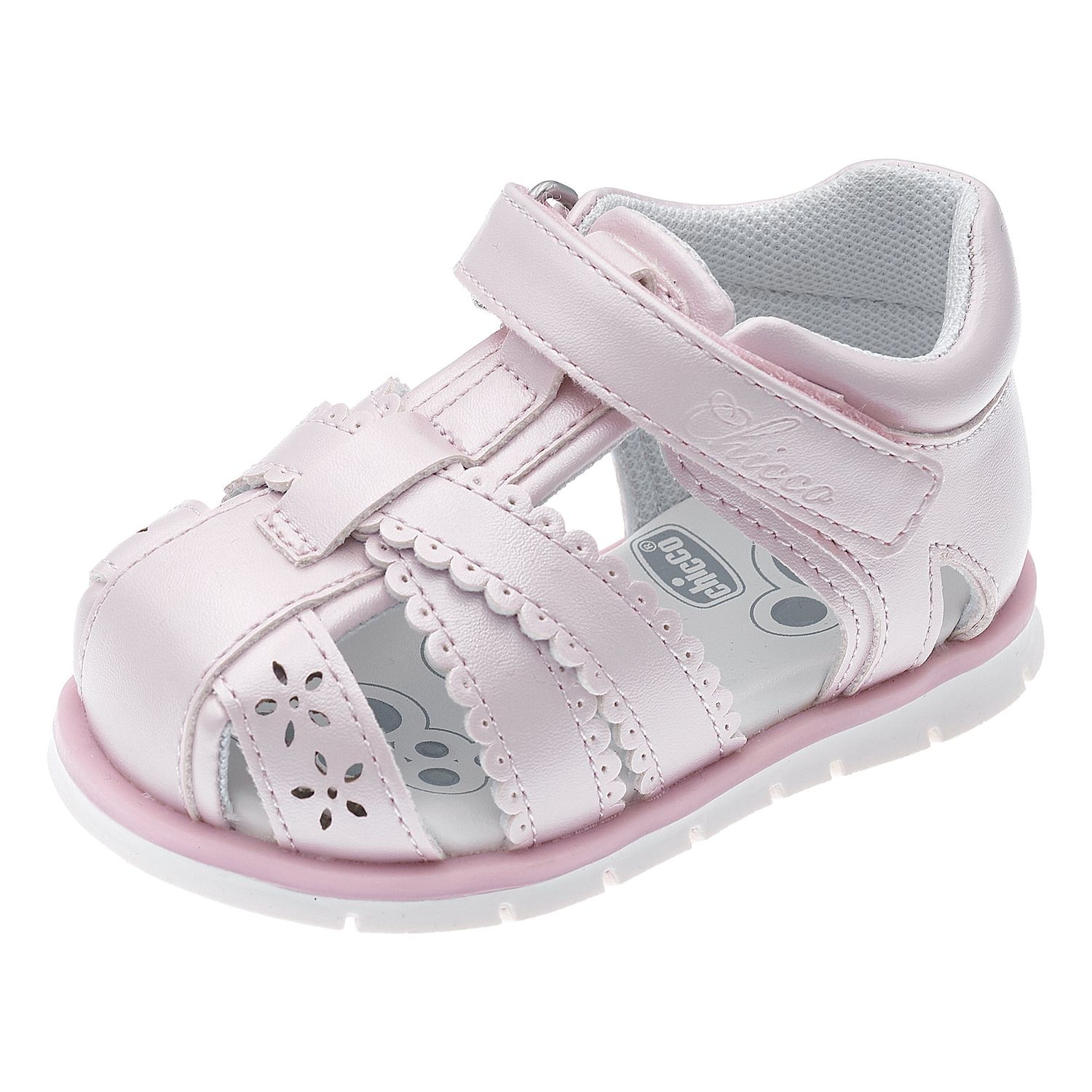 Sandalo bimba ragnetto con strappo - Chicco