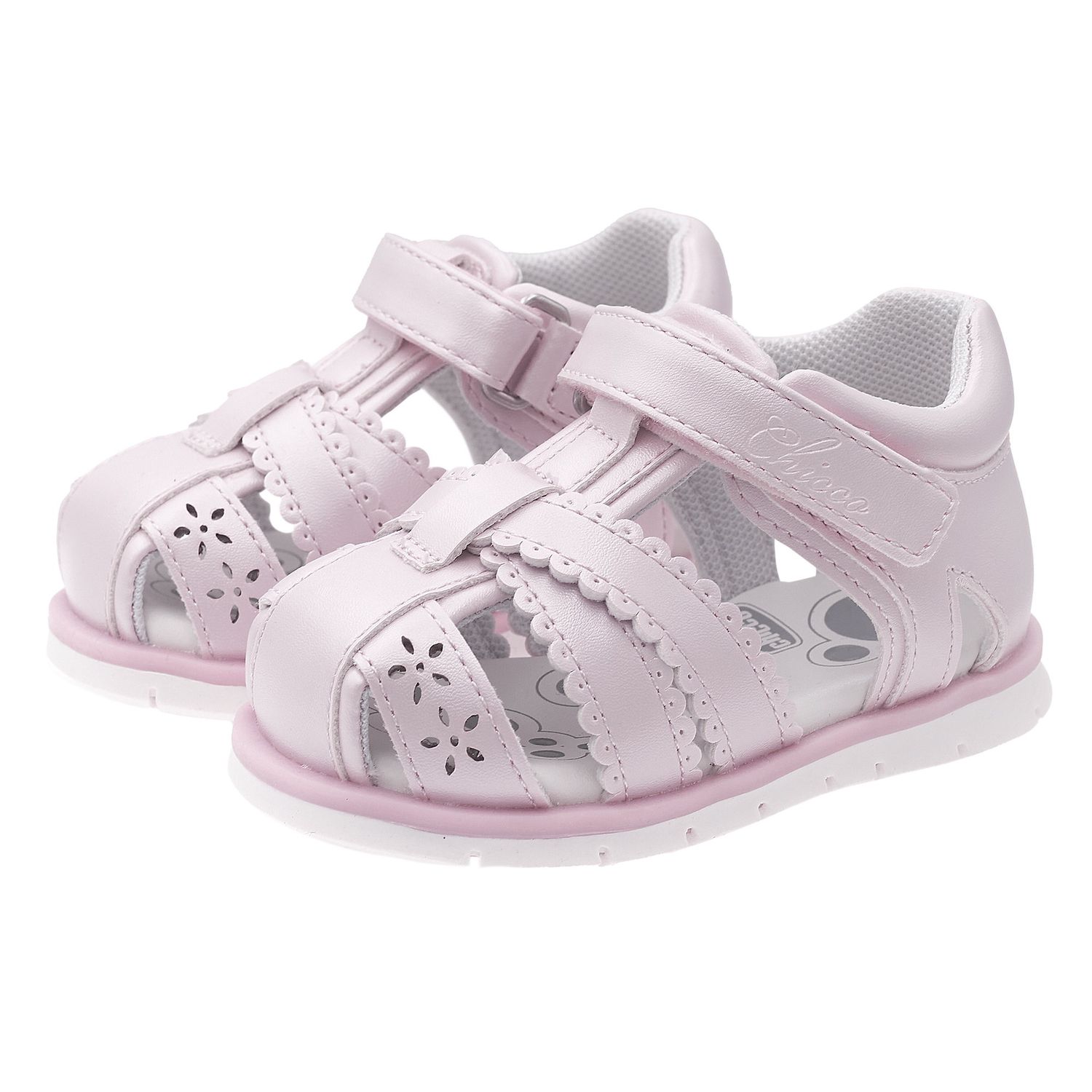 Sandalo bimba ragnetto con strappo - Chicco