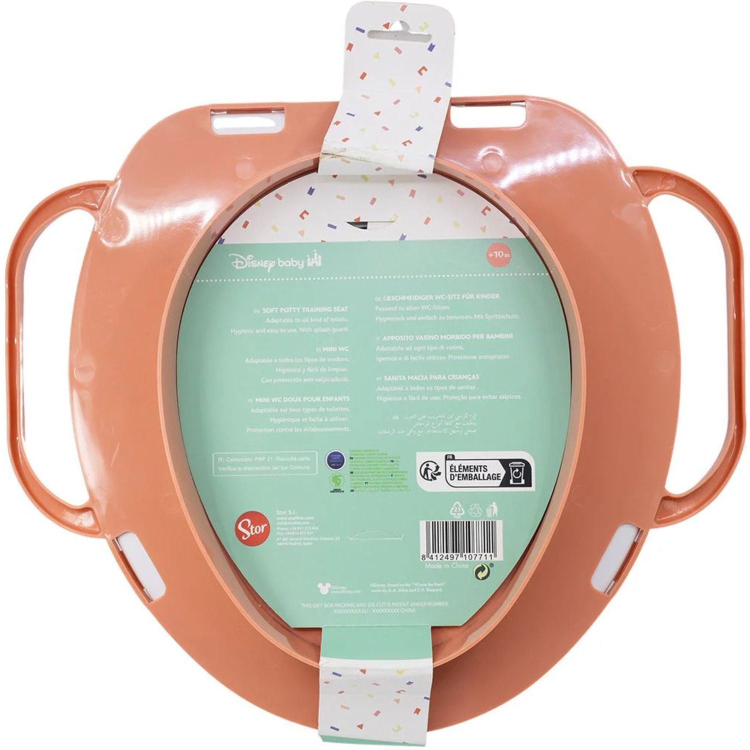 Riduttore wc morbido con maniglie minnie - Disney