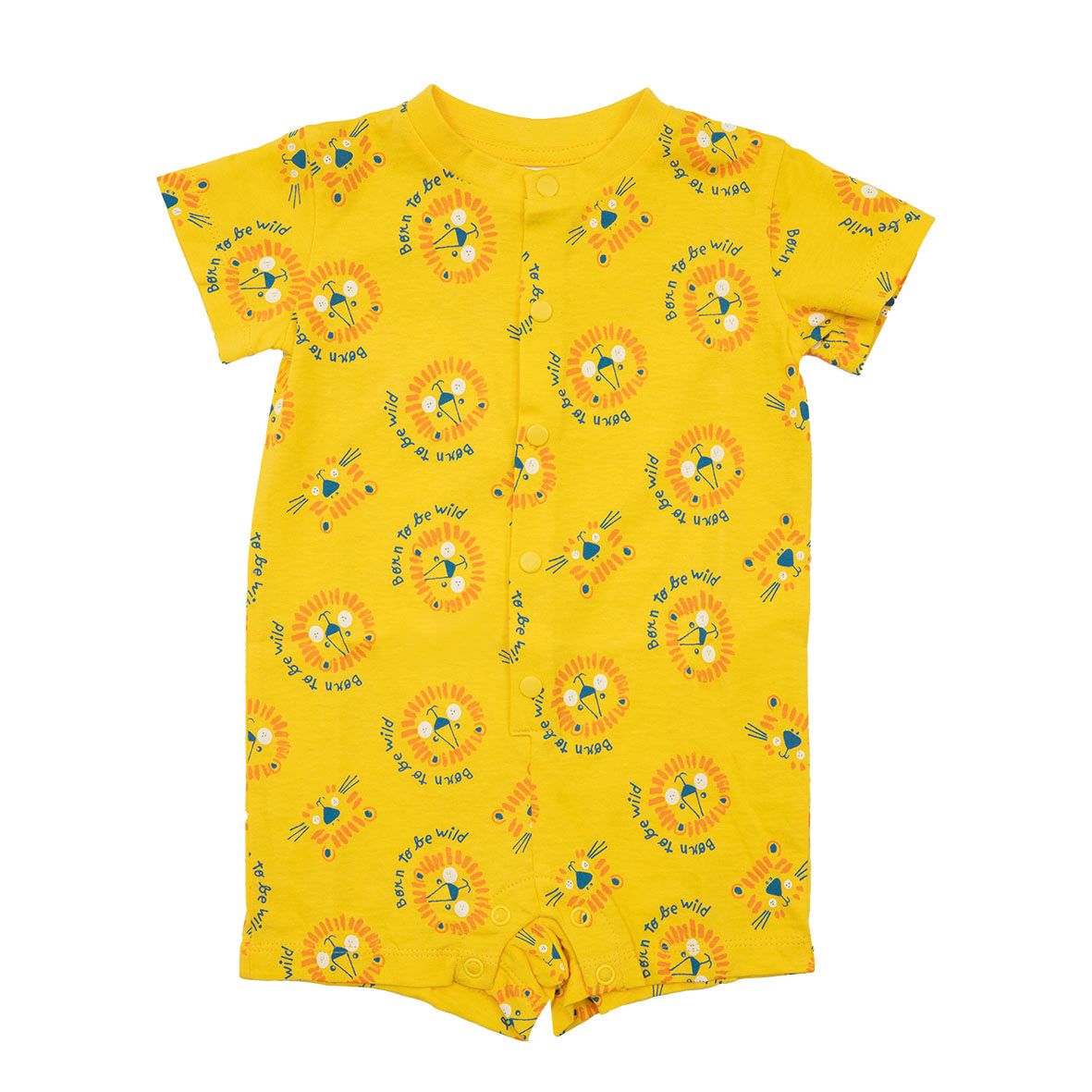 Pigiama mezza manica bimbo giallo - Mawi