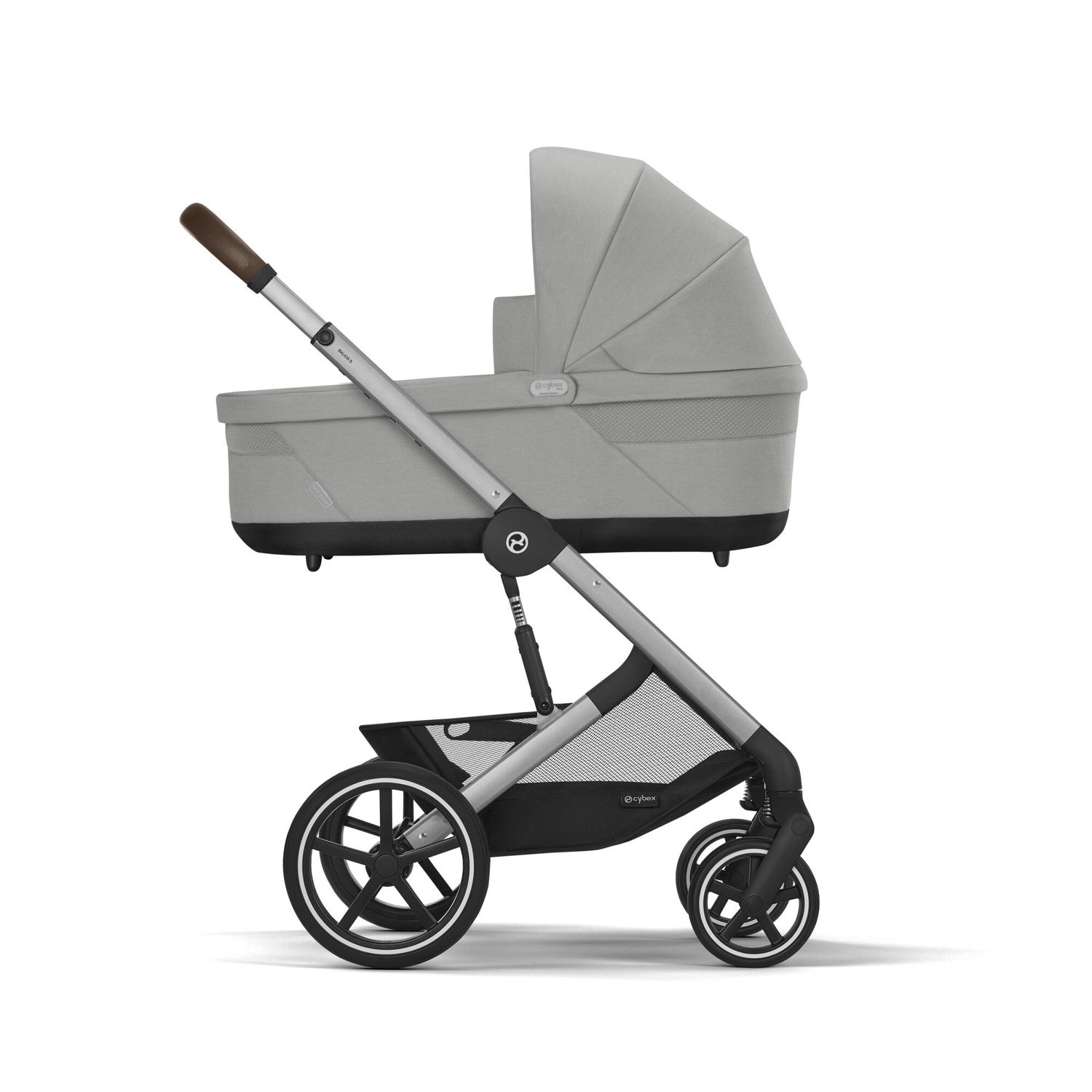 Trio balios  s lux slv stone grey nav cots cloudg pls stone grey+adatt. - cybex - Cybex
