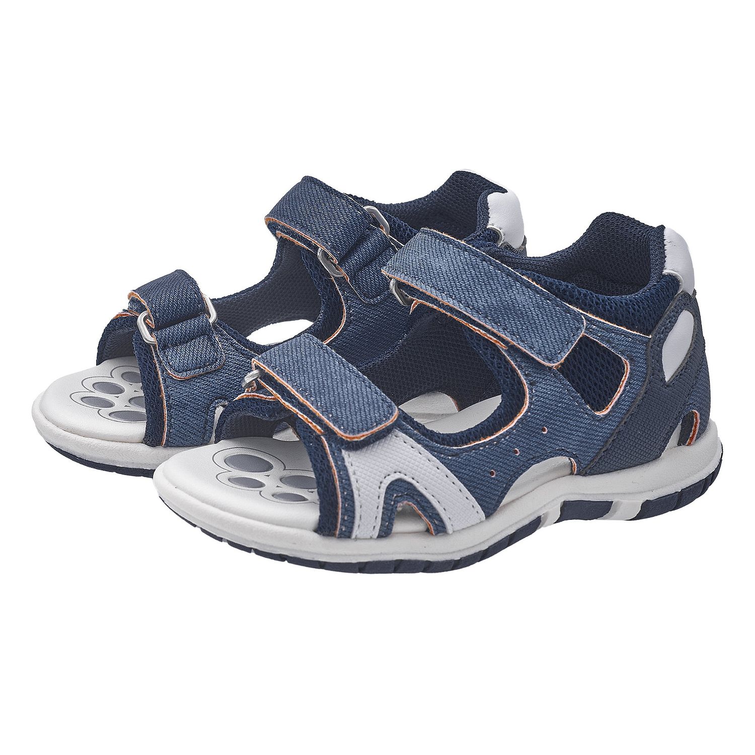 Sandalo bimbo con doppio strappo, chiuso dietro - Chicco