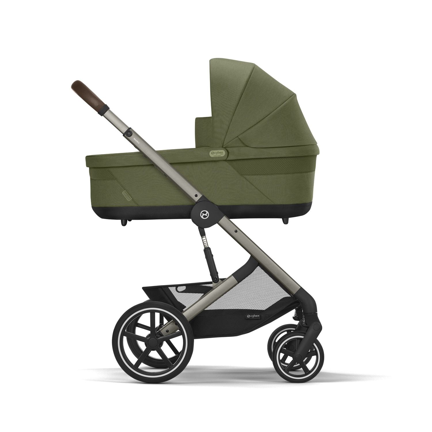 Trio balios s lux tpe moss green nav cots cloudg pls blk+adatt. - cybex - Cybex