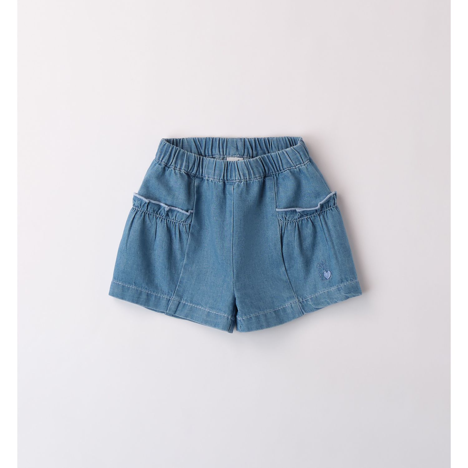 Short chambray con tasche - IDO
