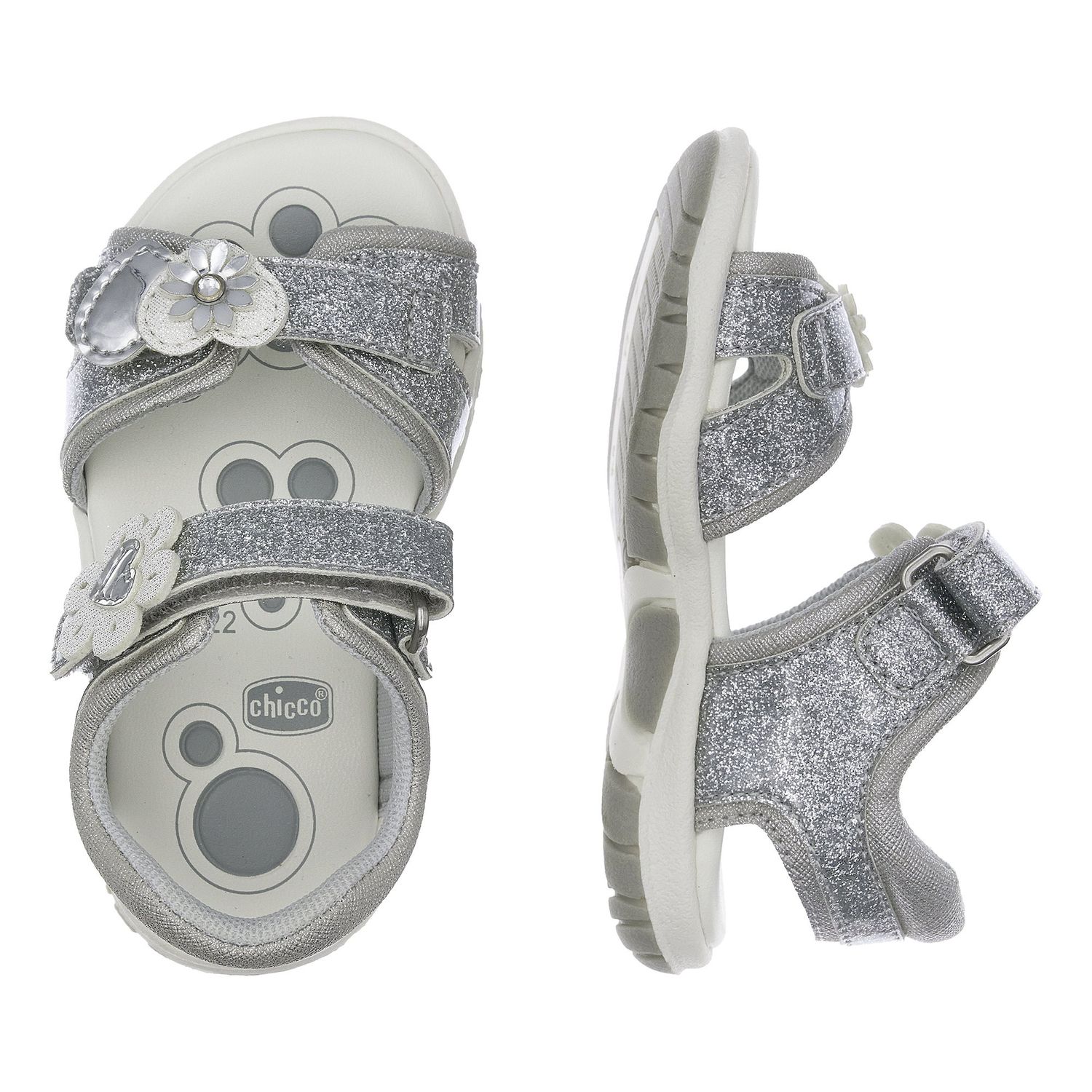 Sandalo bimba con doppio strappo - Chicco