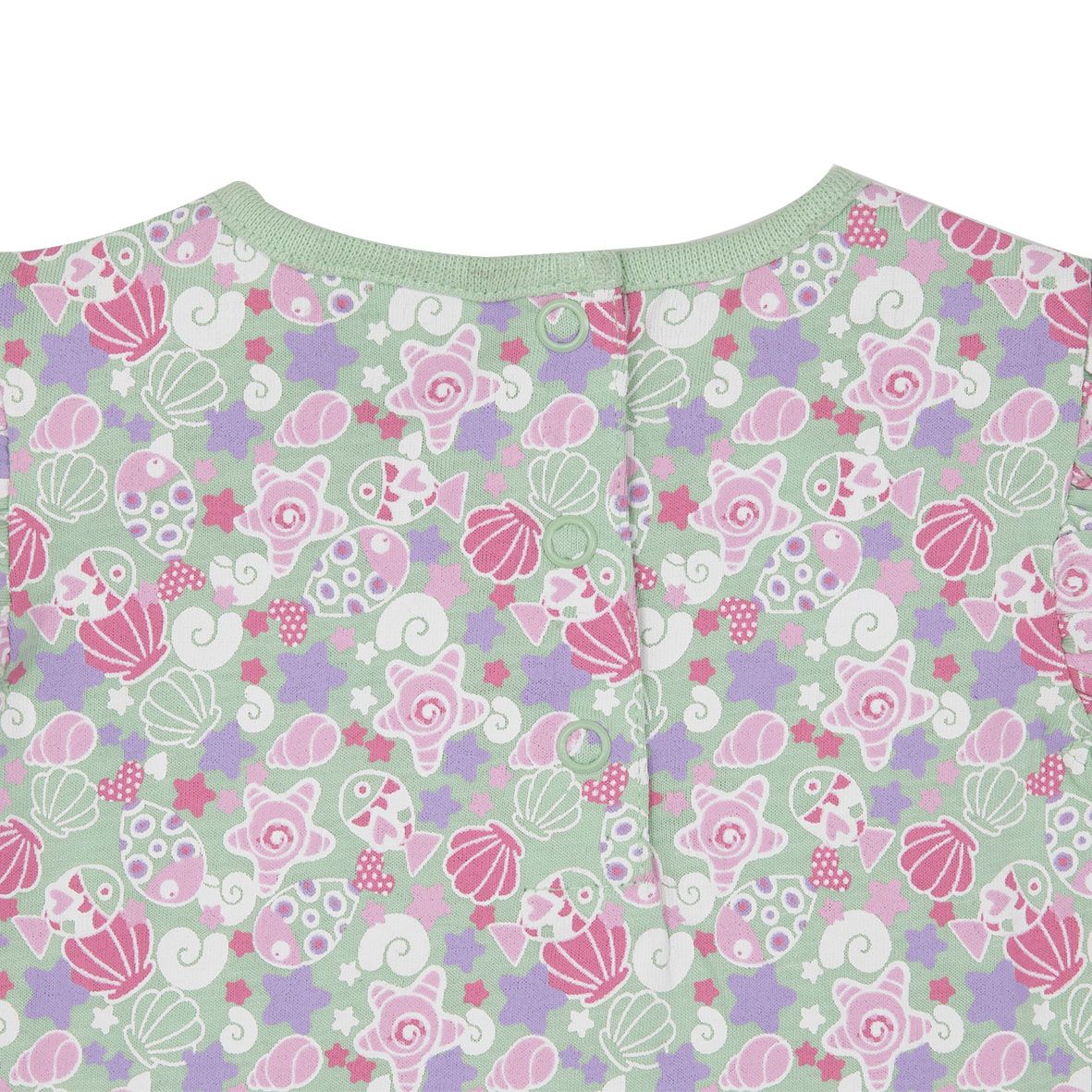 Abito jersey bimba verde chiaro stampato - Mawi