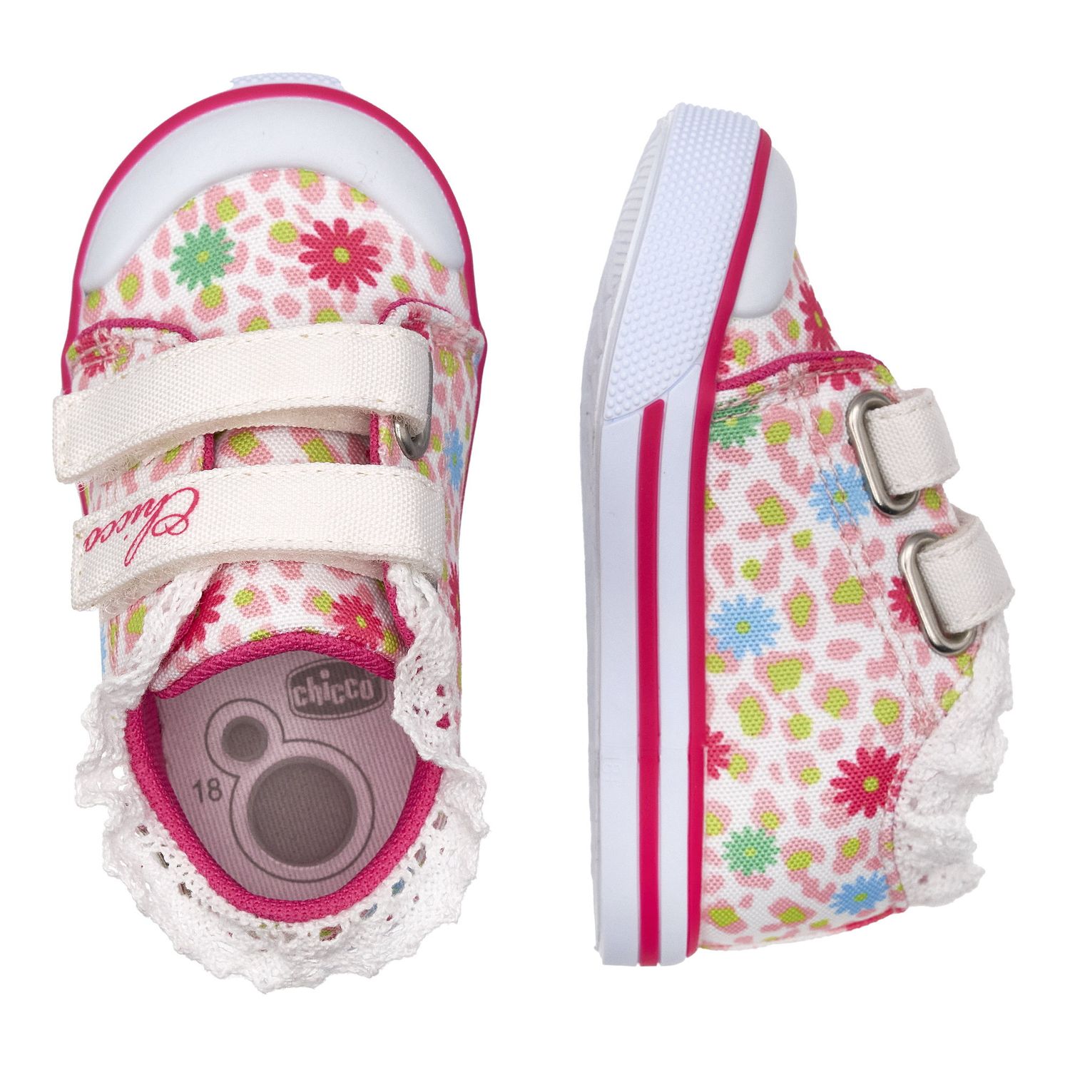 Sneaker bimba con doppio strappo - Chicco