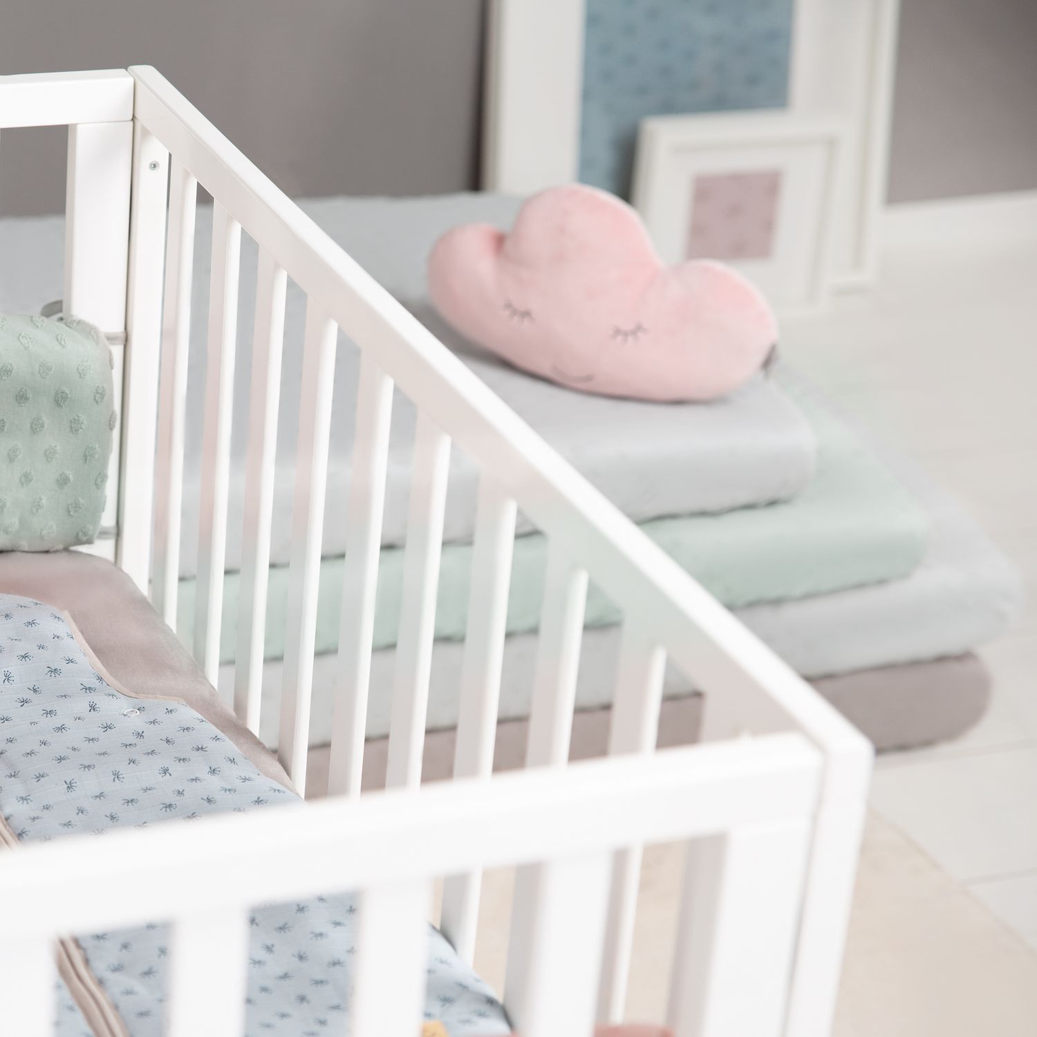 Lenzuolo con angoli 70x140 frosty green  - roba - ROBA GMBH