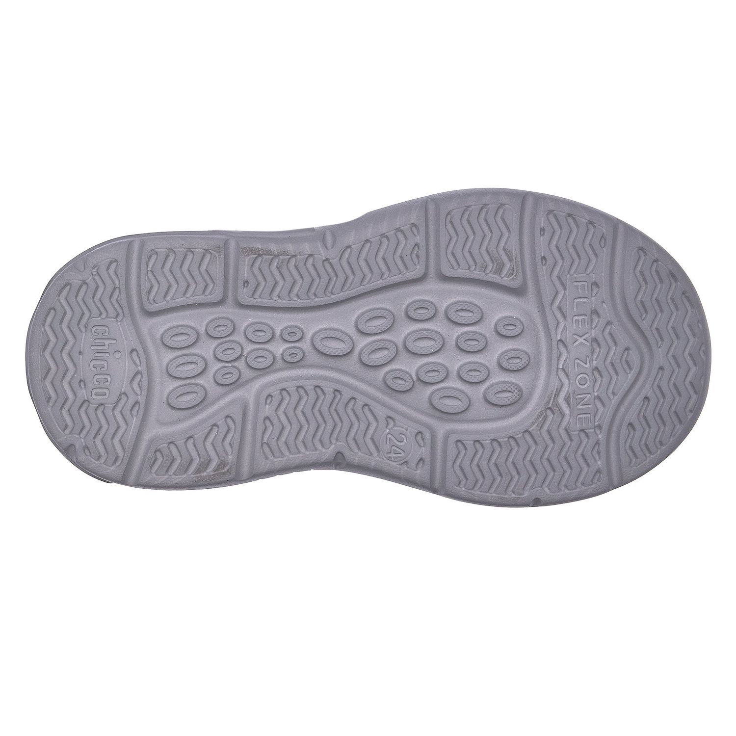 Sneaker con luci colorate nella suola e doppio strappo - Chicco