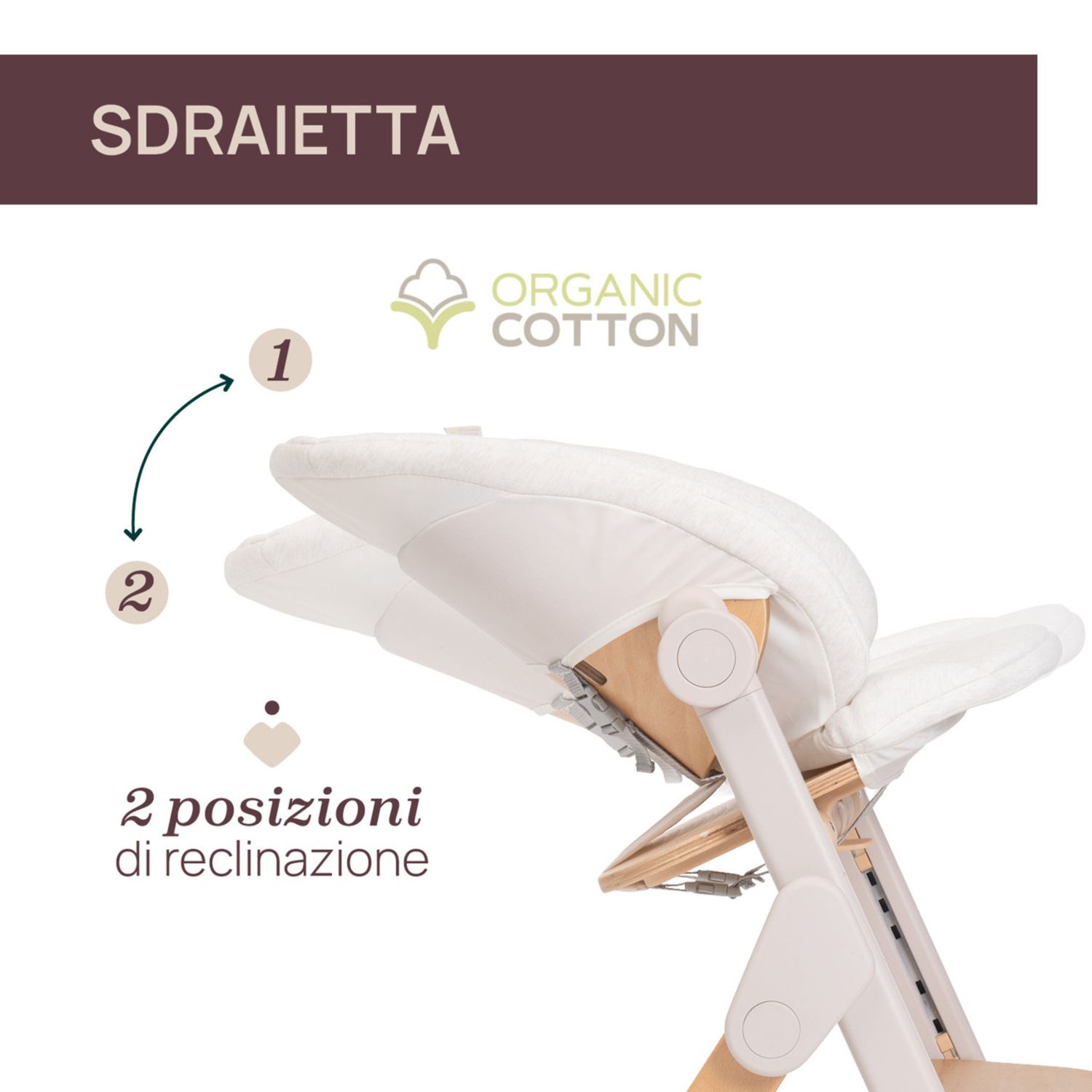 Sedia evolutiva meraviglia fossil - chicco - Chicco