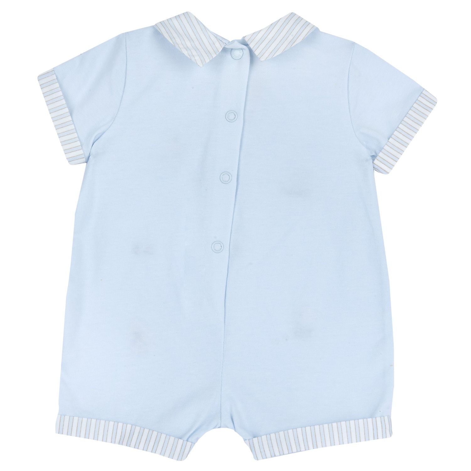 Pagliaccetto elegante, in cotone, apertura sulla schiena e a patello - Chicco