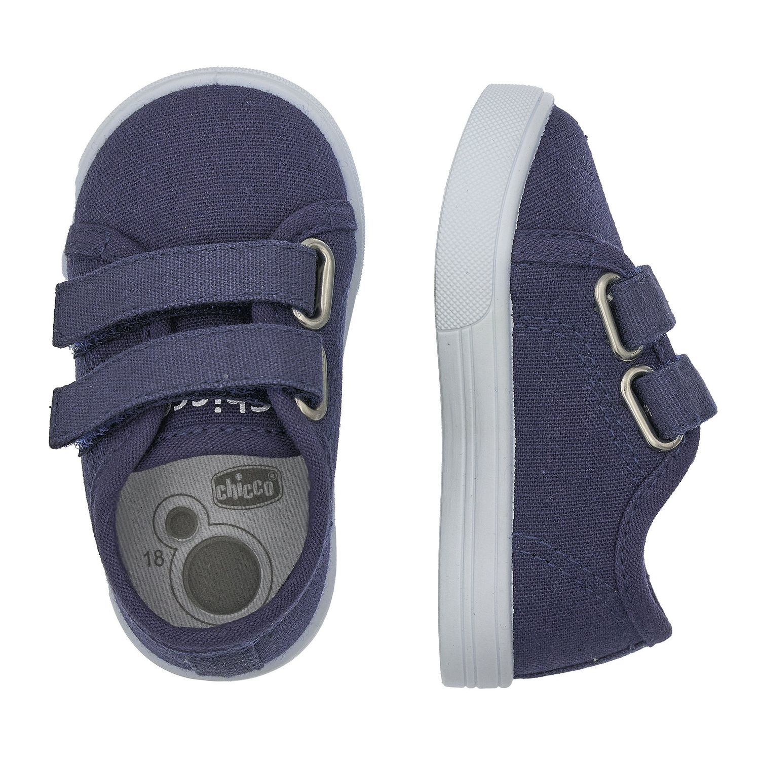 Sneaker bimbo con doppio strappo - Chicco