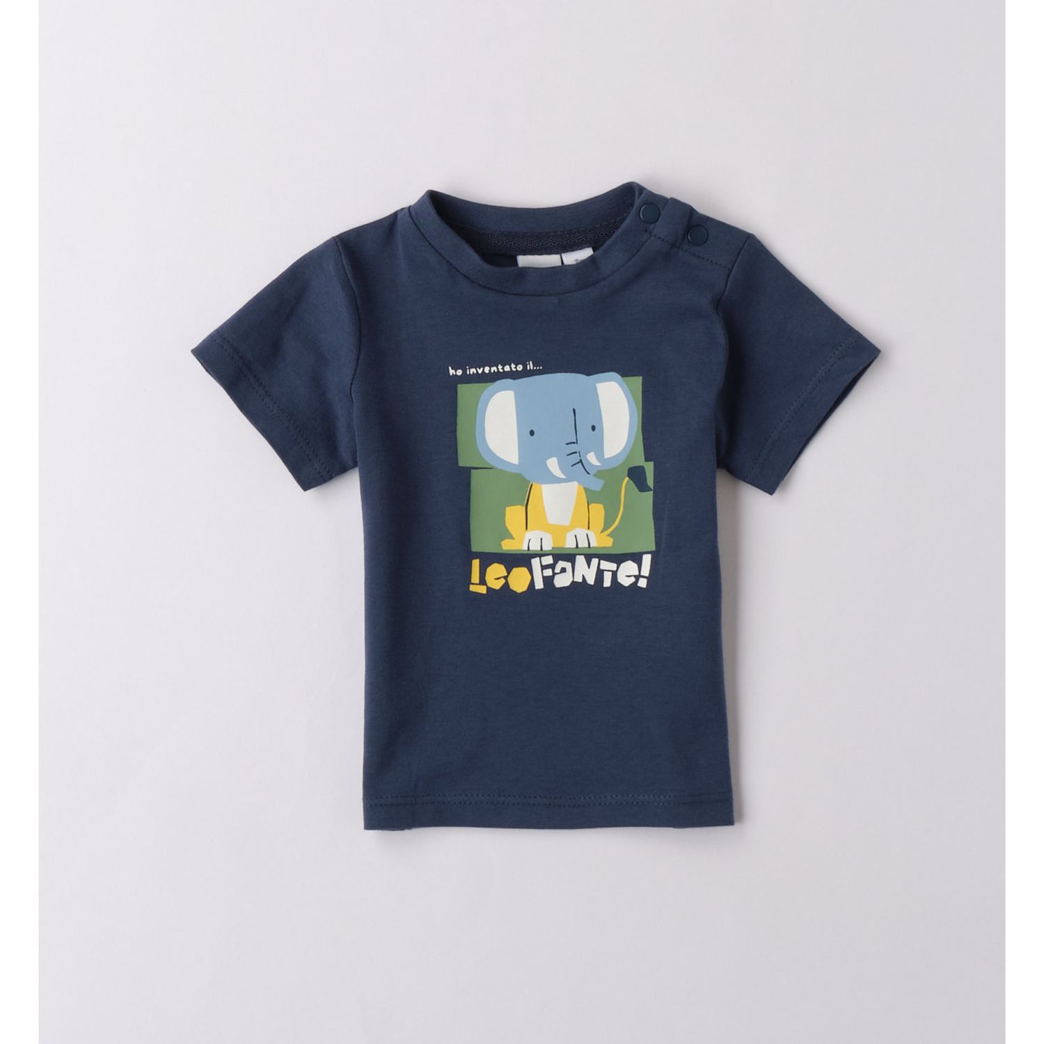 Tee shirt blu st elefante - IDO