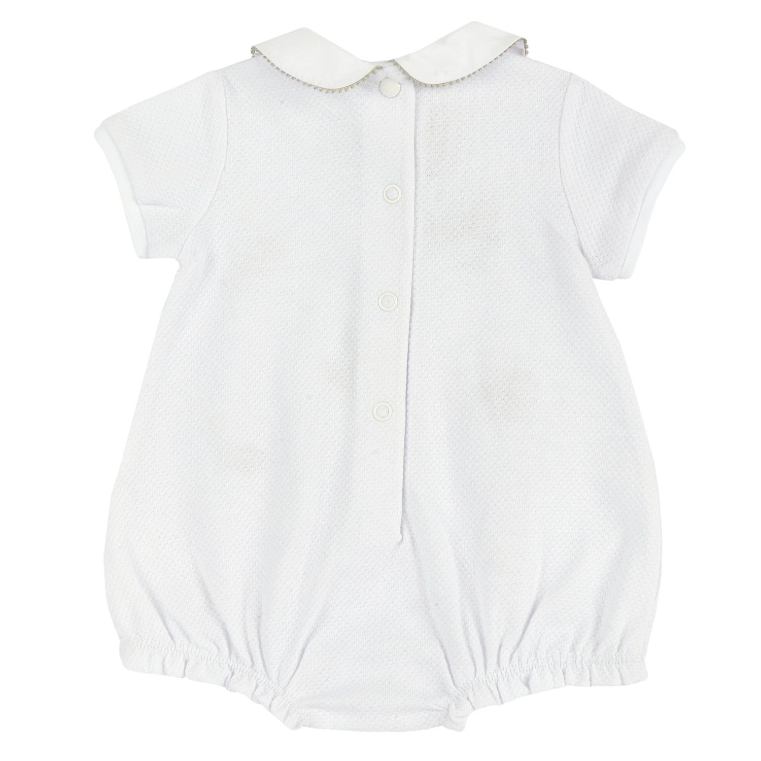 Pagliaccetto elegante, in cotone, apertura sulla schiena e a patello - Chicco