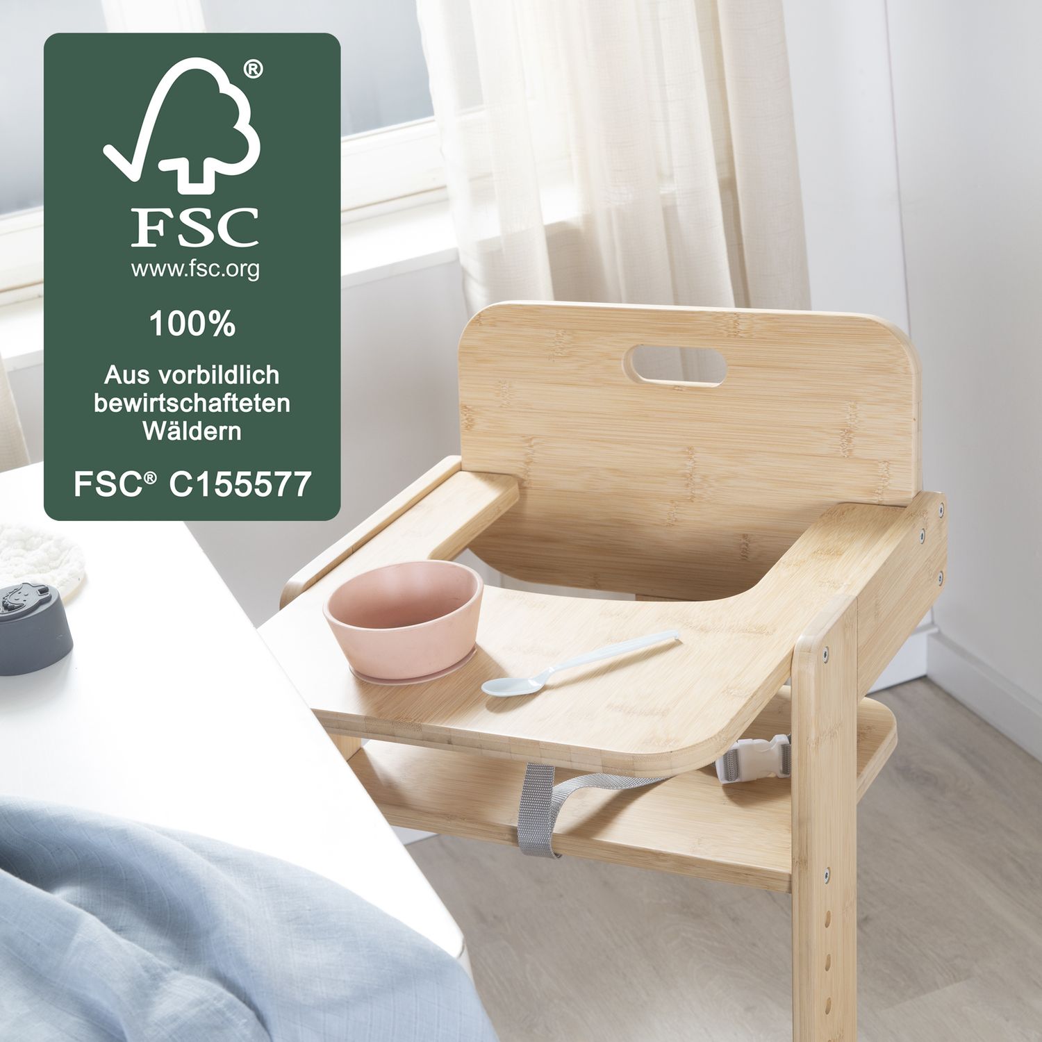 Seggiolone evolutivo nature up in bamboo,  - roba - ROBA GMBH