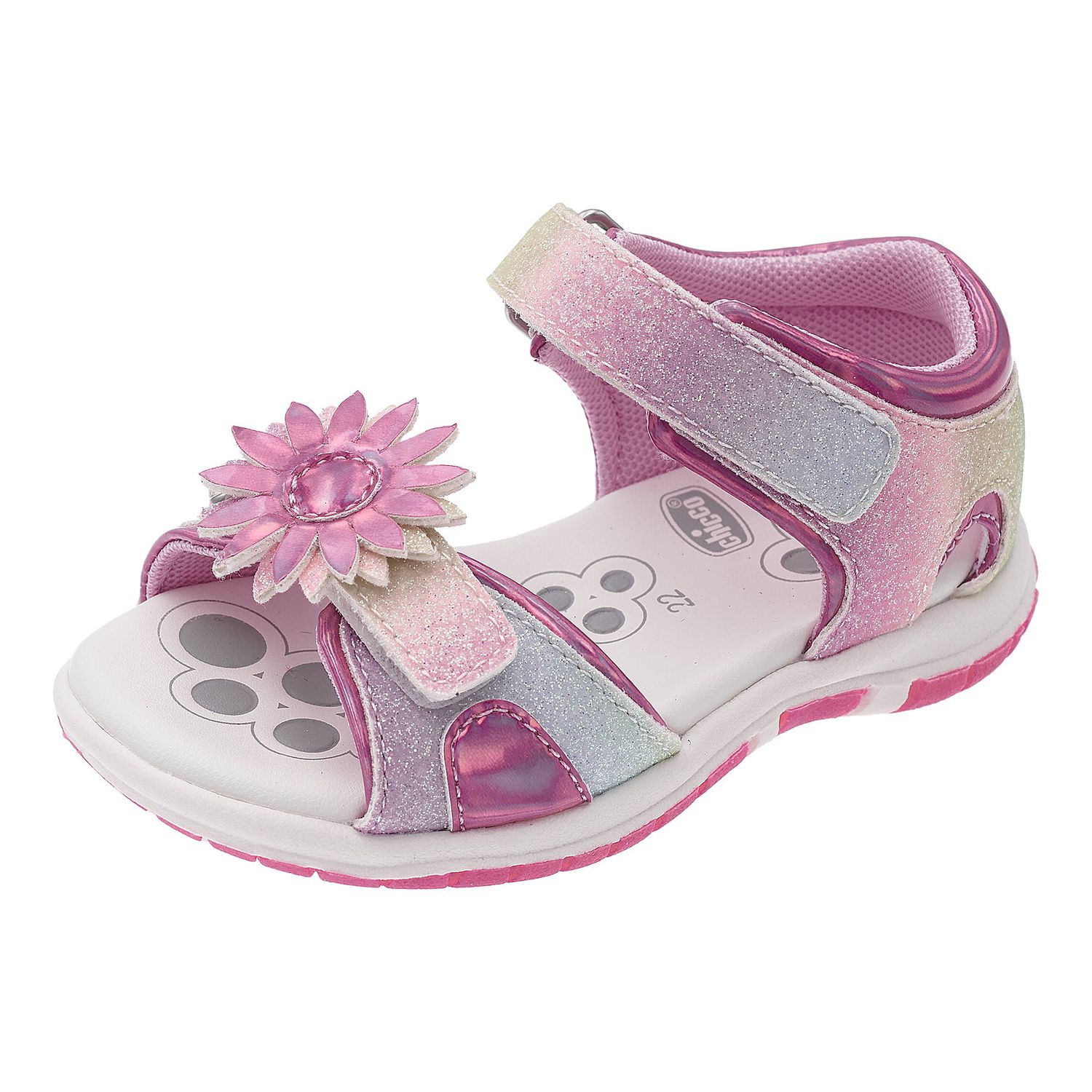 Sandalo bimba con doppio strappo - Chicco