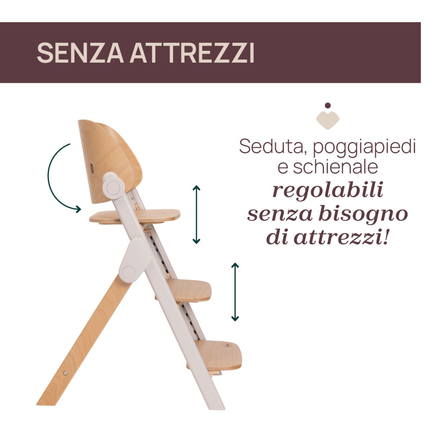 Sedia evolutiva meraviglia fossil - chicco - Chicco