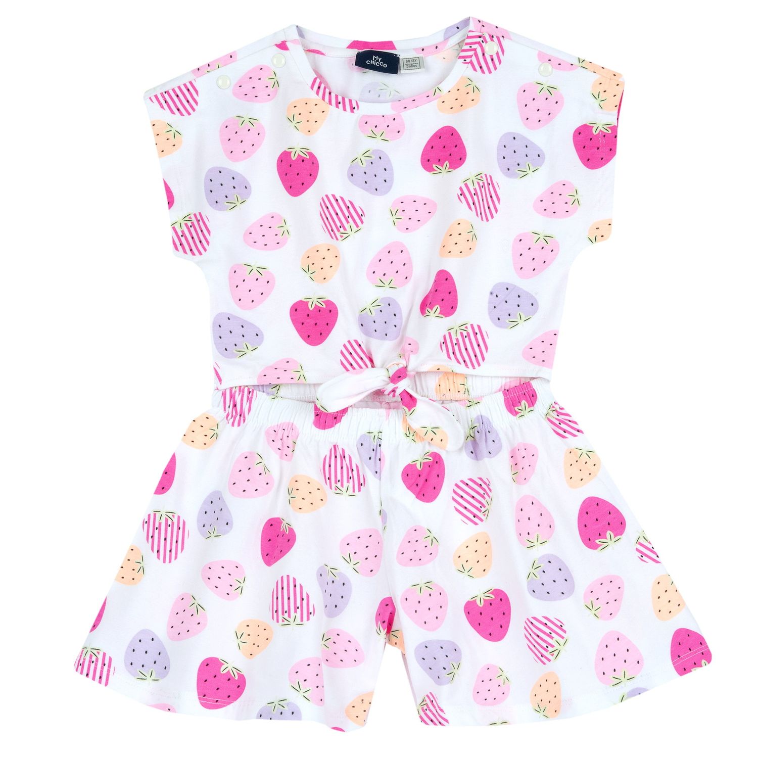 Tutina a maniche corte, in cotone - Chicco