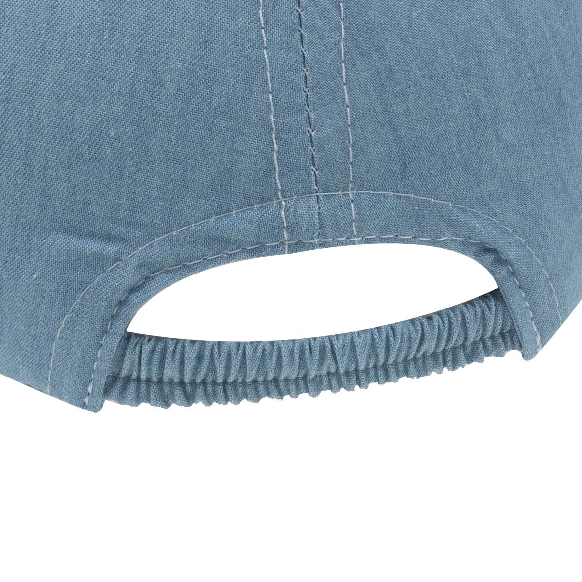Cappello da baseball bimba finto denim "gattino" con orecchie - Mawi