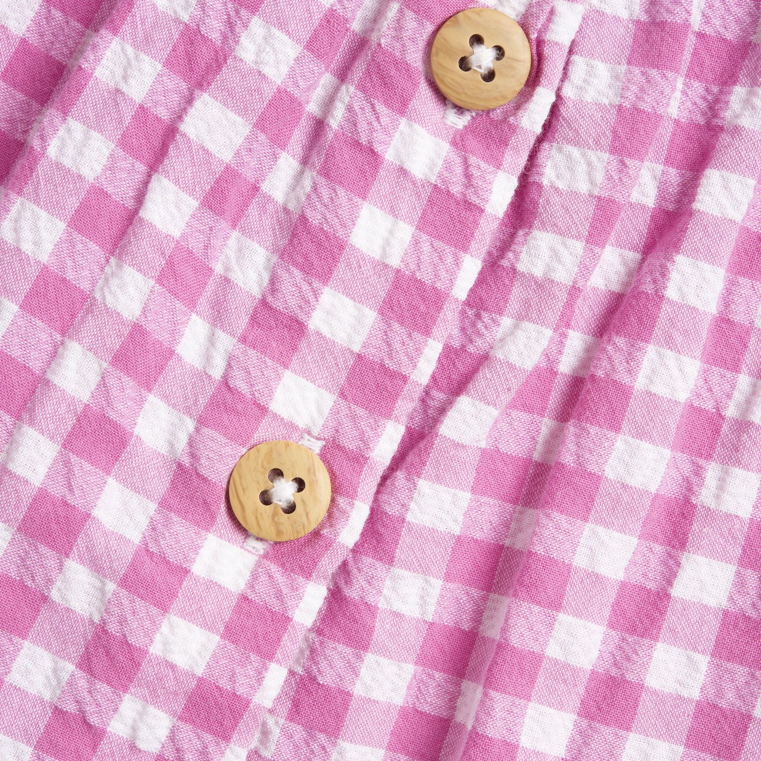 Vestito a maniche corte rosa, in cotone - Chicco