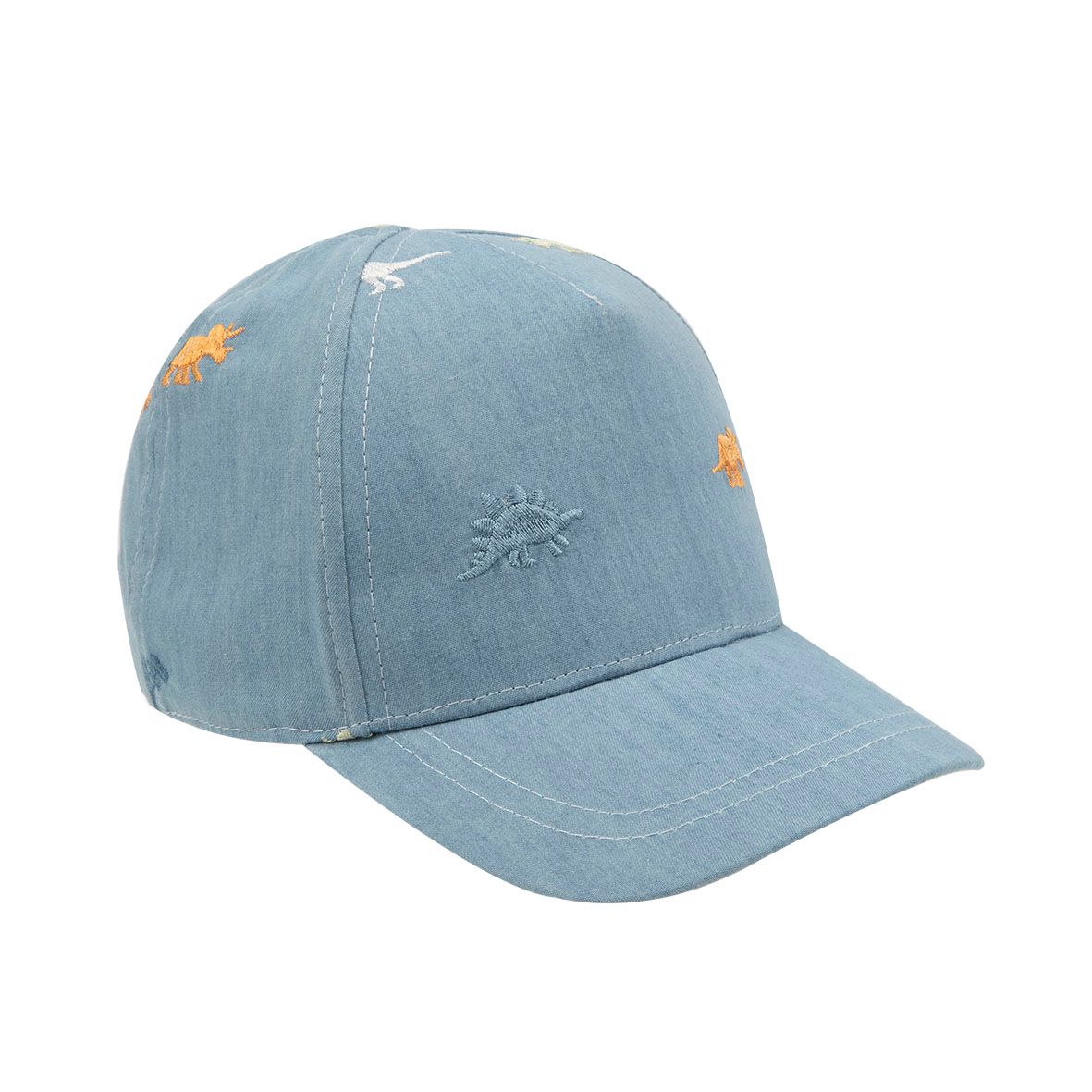 Cappello da baseball bimbo finto denim stampato - Mawi