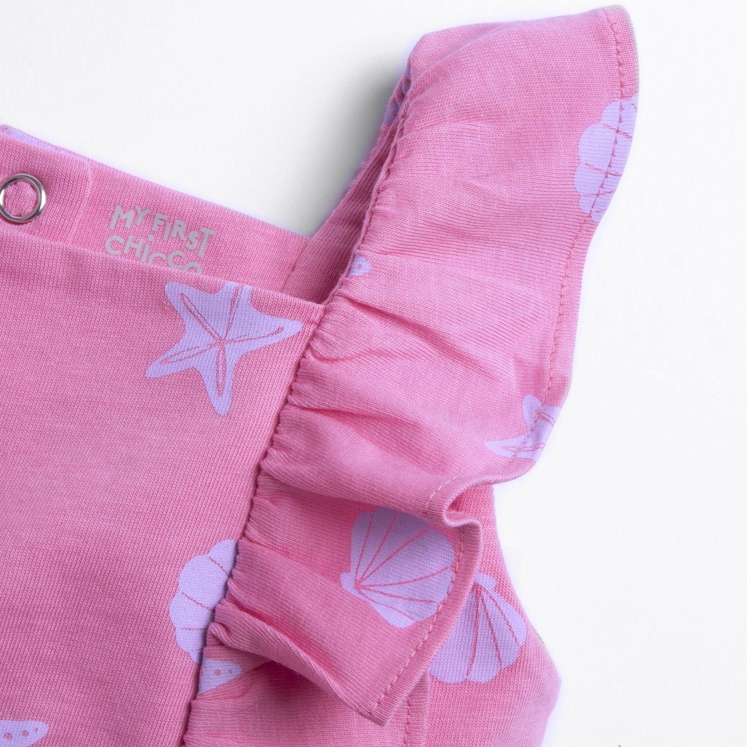 Pagliaccetto, apertura sulla schiena e a patello - Chicco