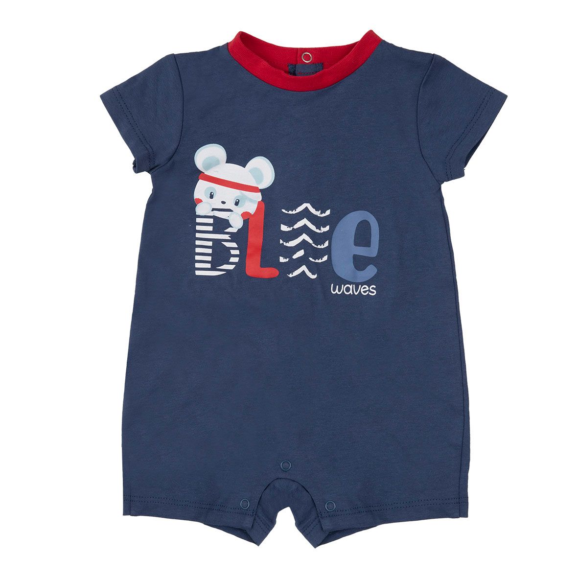 Pagliaccetto jersey bimbo blu - Mawi