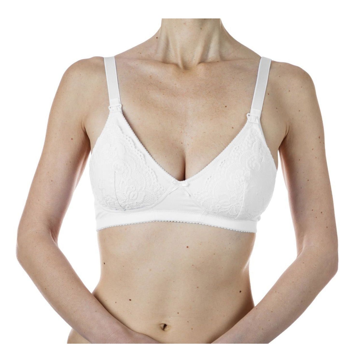 Chicco reggiseno allattamento in cotone bianco chicco - Chicco
