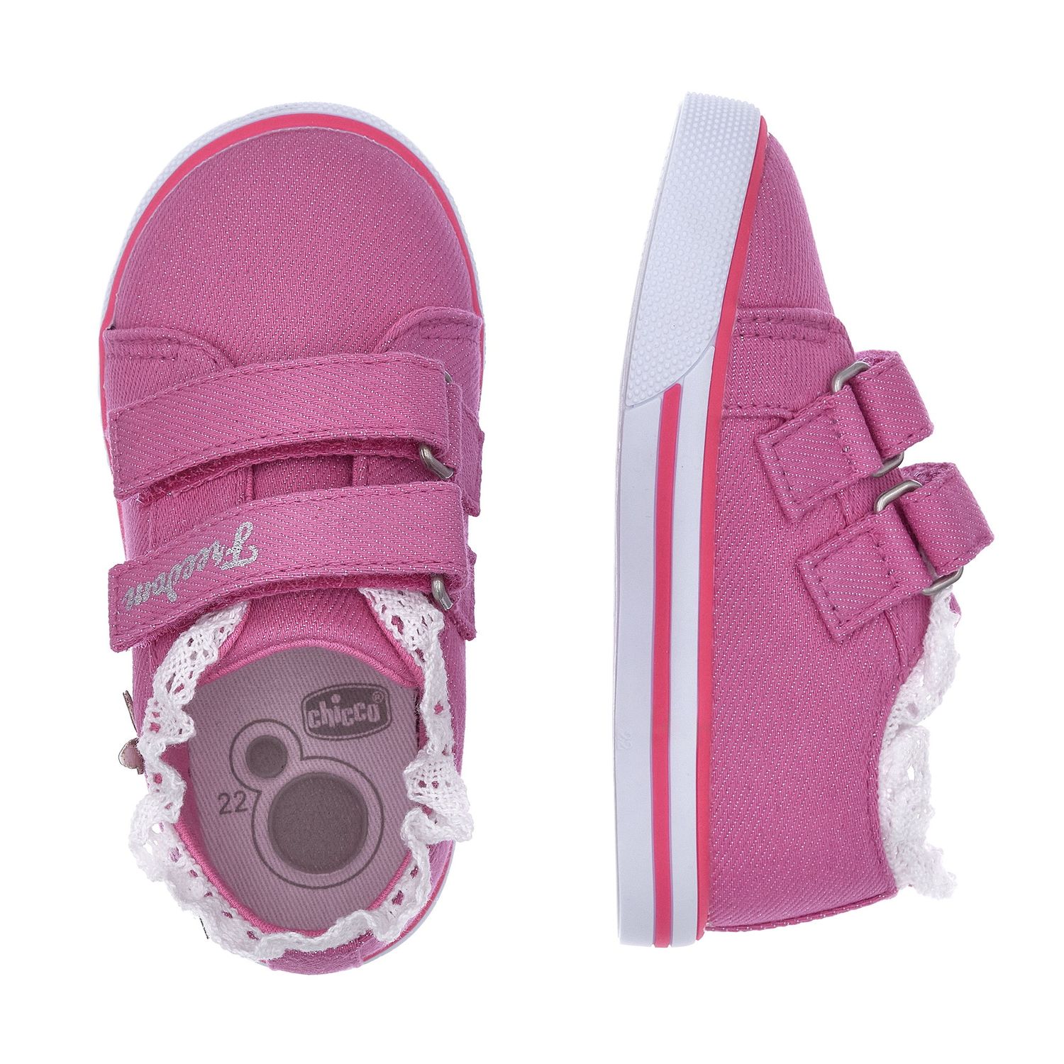 Sneaker bimba con doppio strappo - Chicco