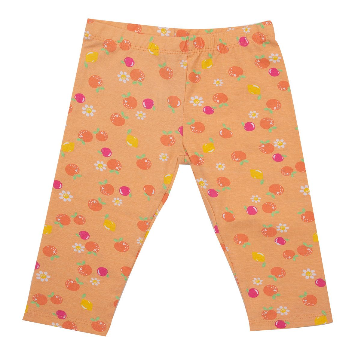 Mawi leggins 3/4 arancio con frutta - Mawi
