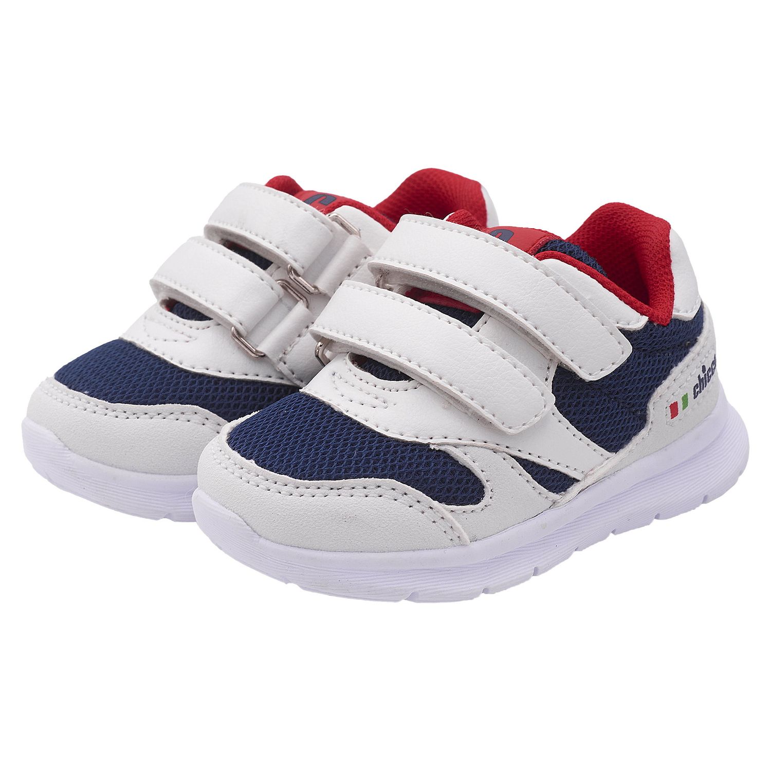 Sneaker bimbo con suola leggera e doppio strappo - Chicco